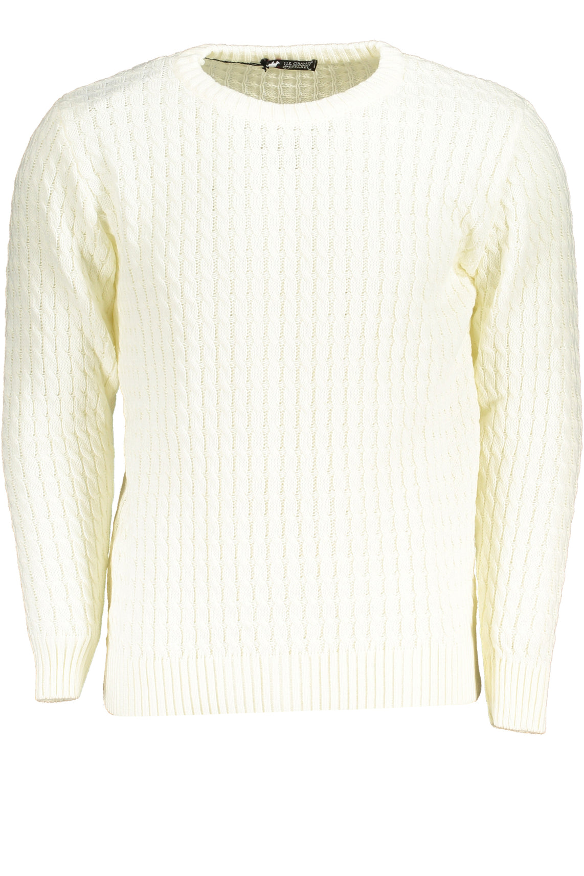 Men's white sweater