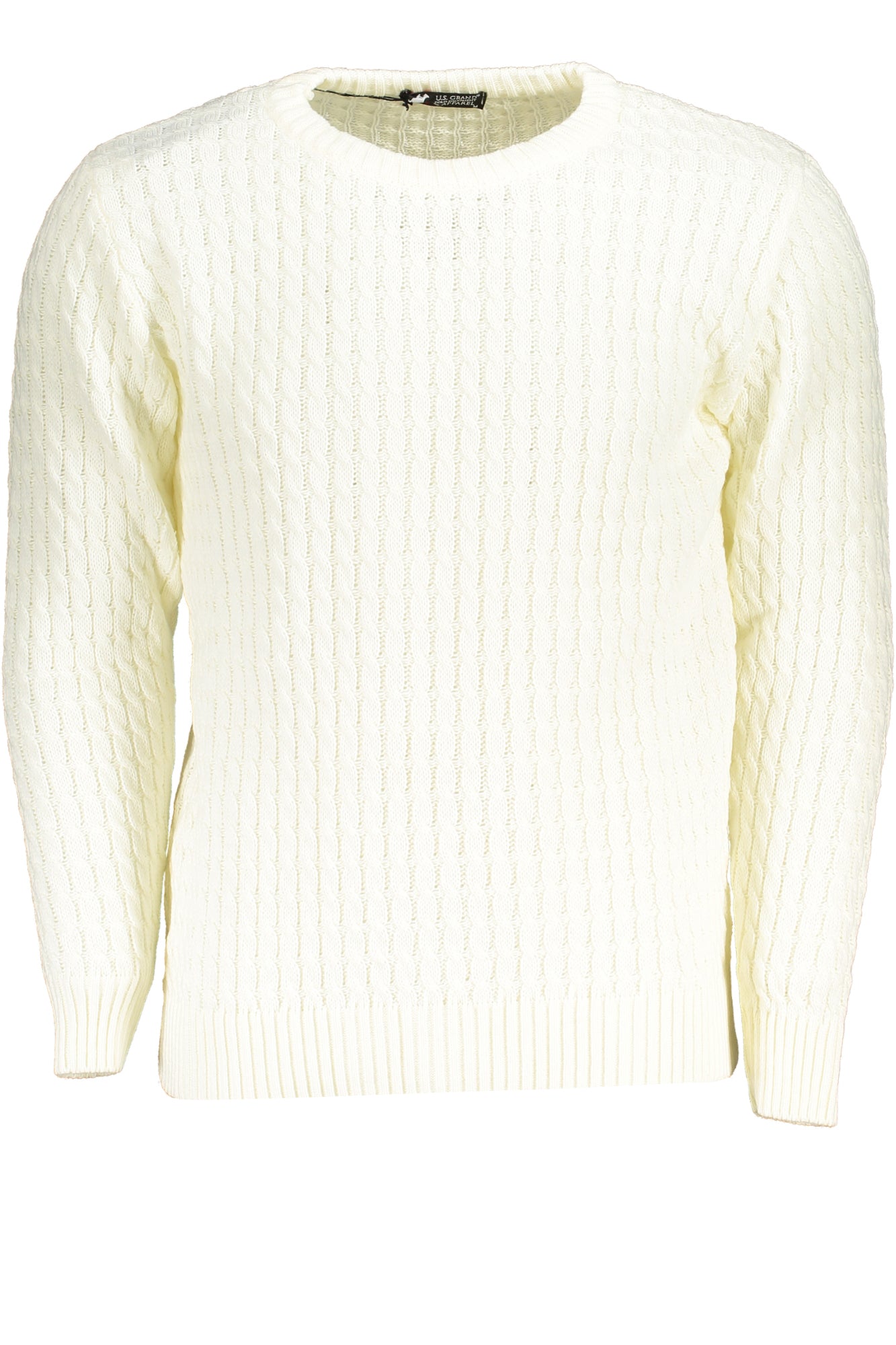 Men's white sweater