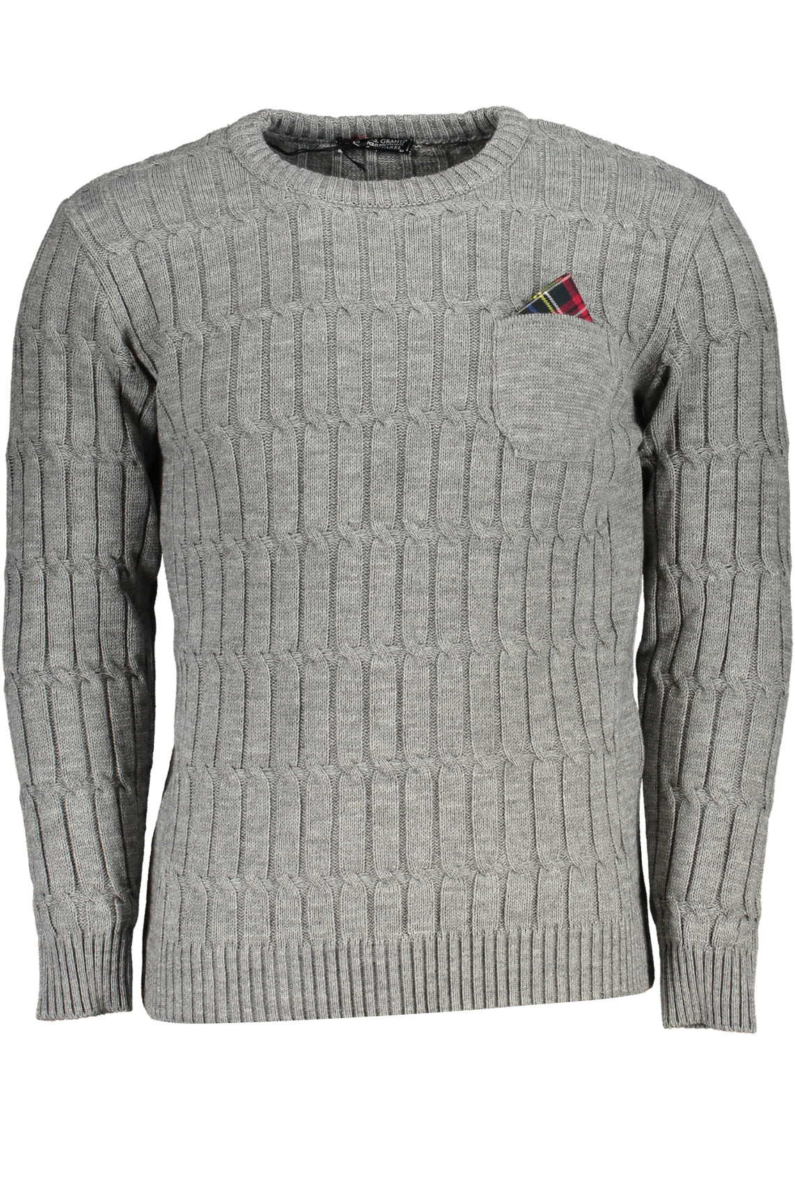 U.S. GRAND Sweaters Grey - USTR954