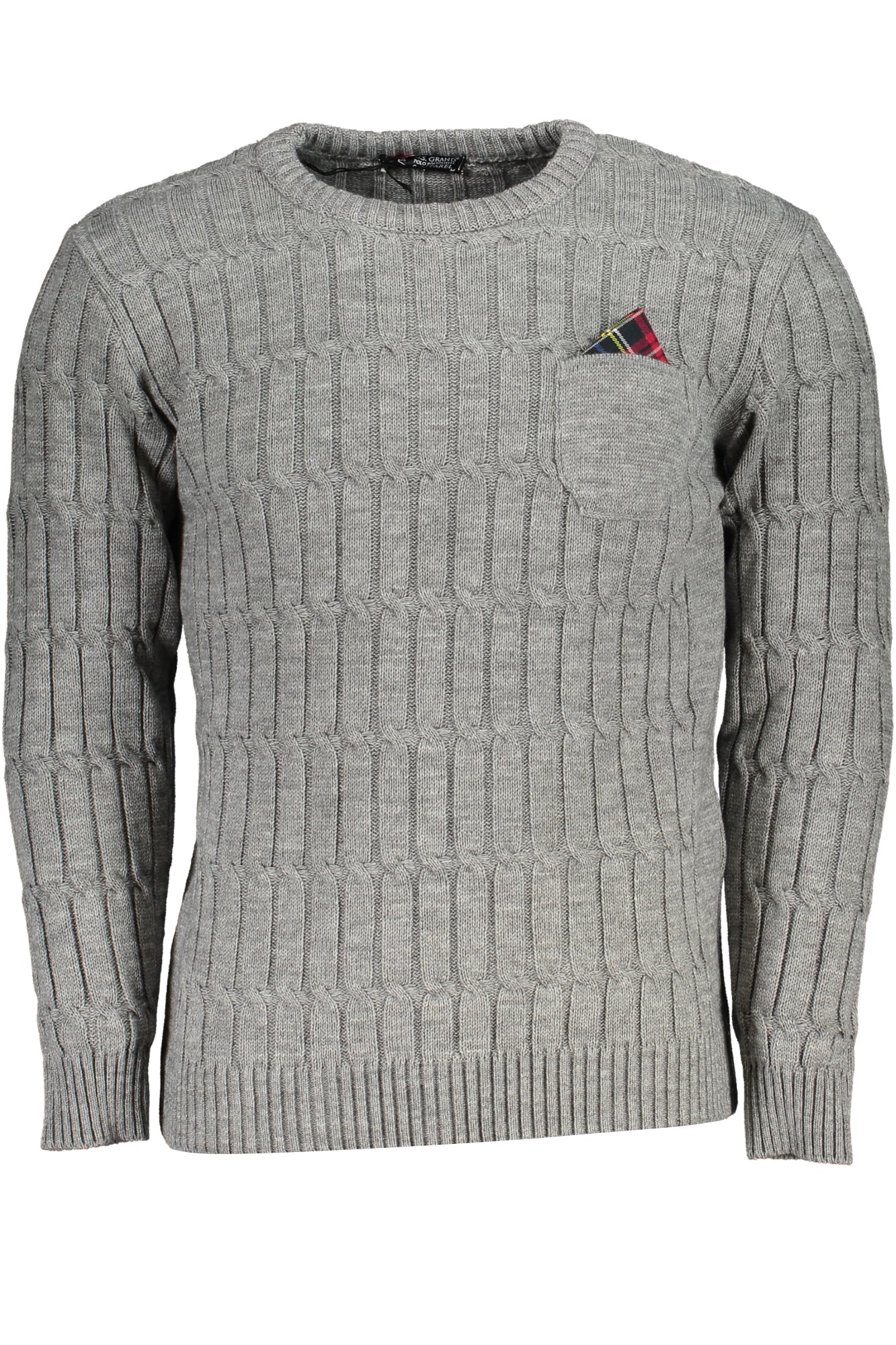 U.S. GRAND Sweaters Grey - USTR954