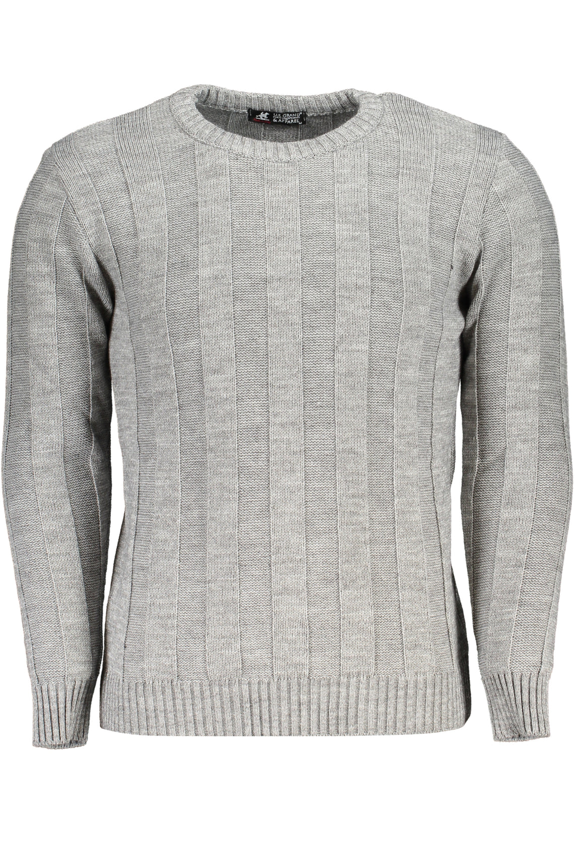 U.S. GRAND US GRAND MEN'S ORANGE SWEATER - Grey