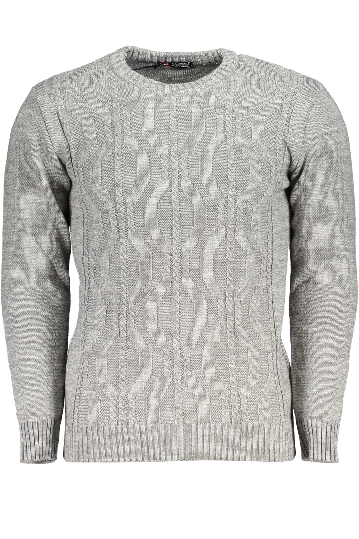 U.S. GRAND Sweaters Grey - USTR957