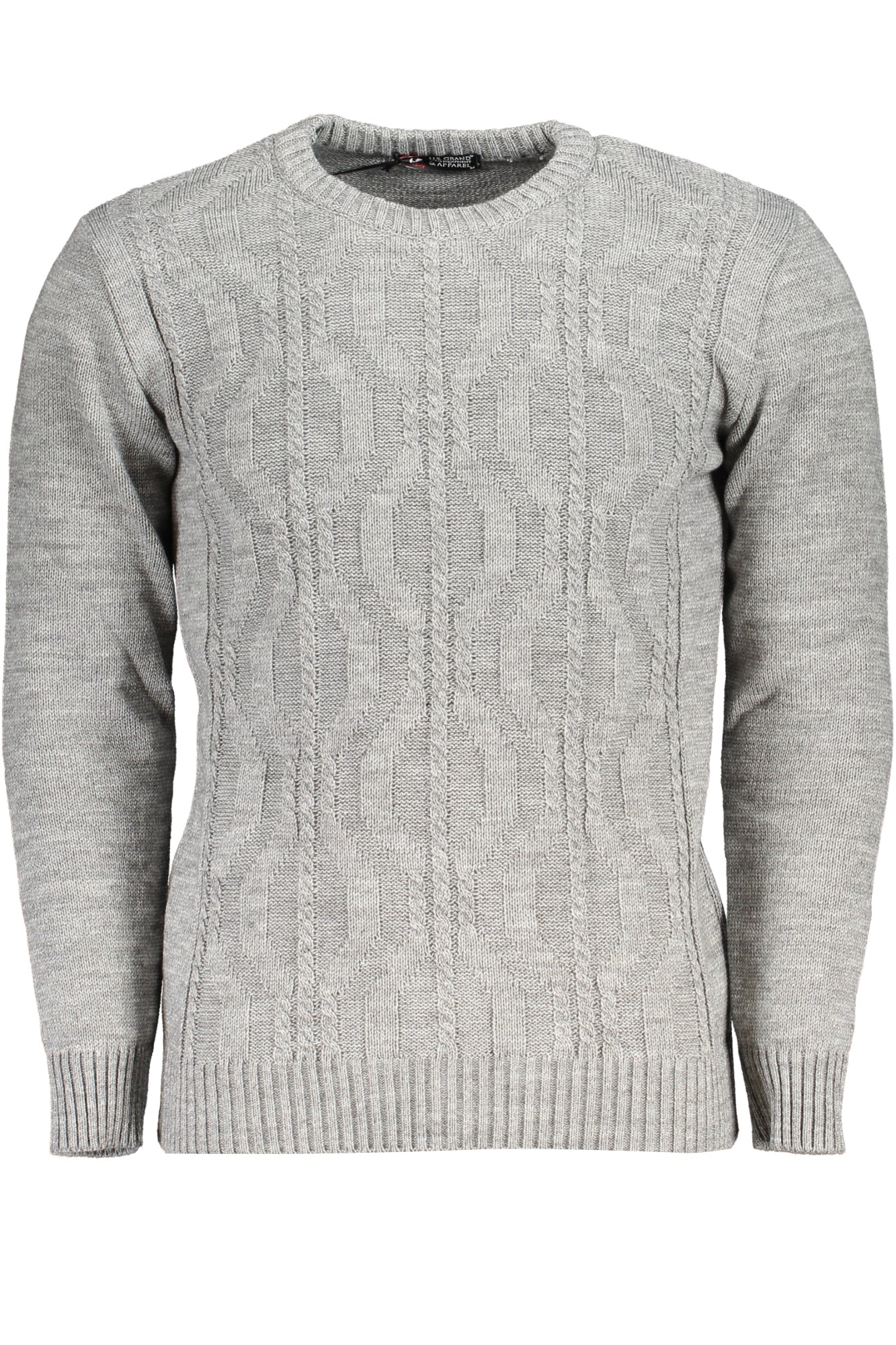 U.S. GRAND Sweaters Grey - USTR957