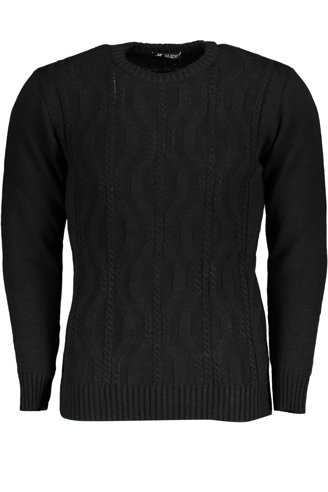 U.S. GRAND Sweaters Black - USTR957