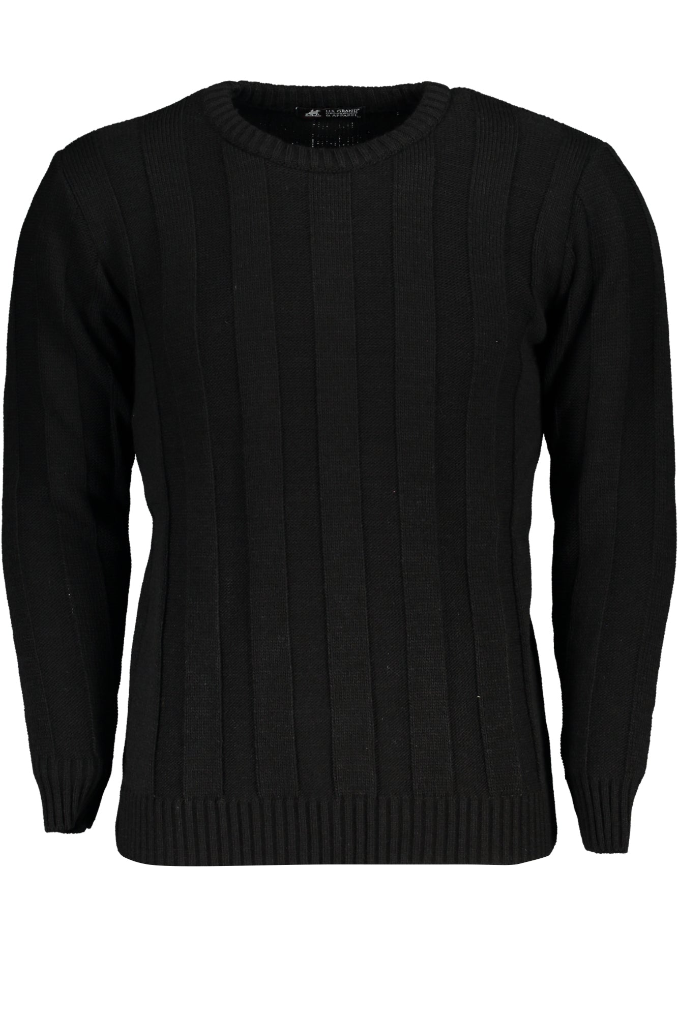 U.S. GRAND US GRAND MEN'S ORANGE SWEATER - Black
