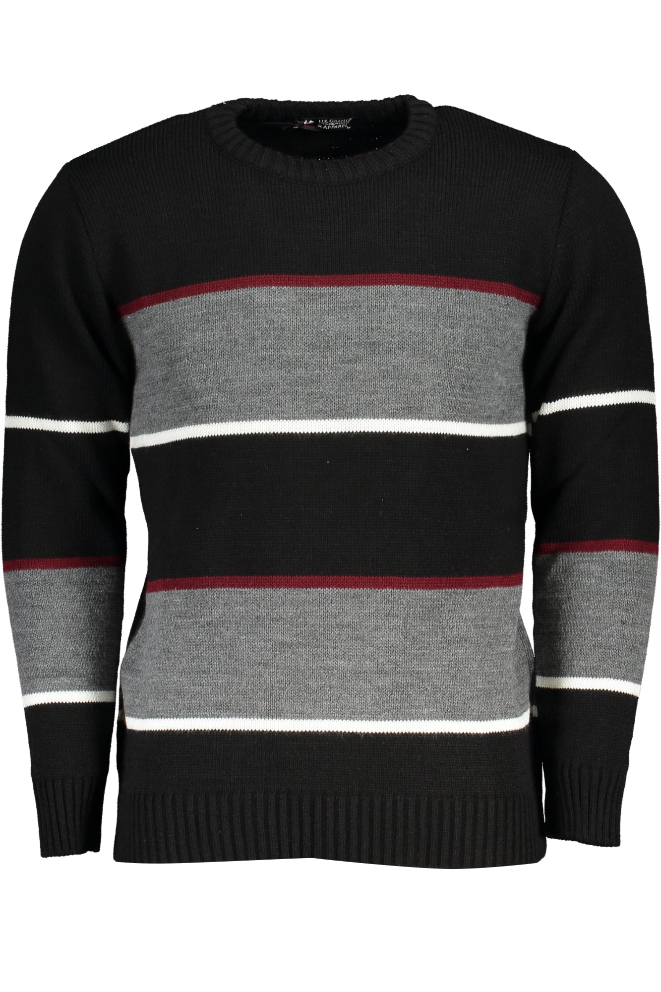 U.S. GRAND Sweaters Black - USTR960