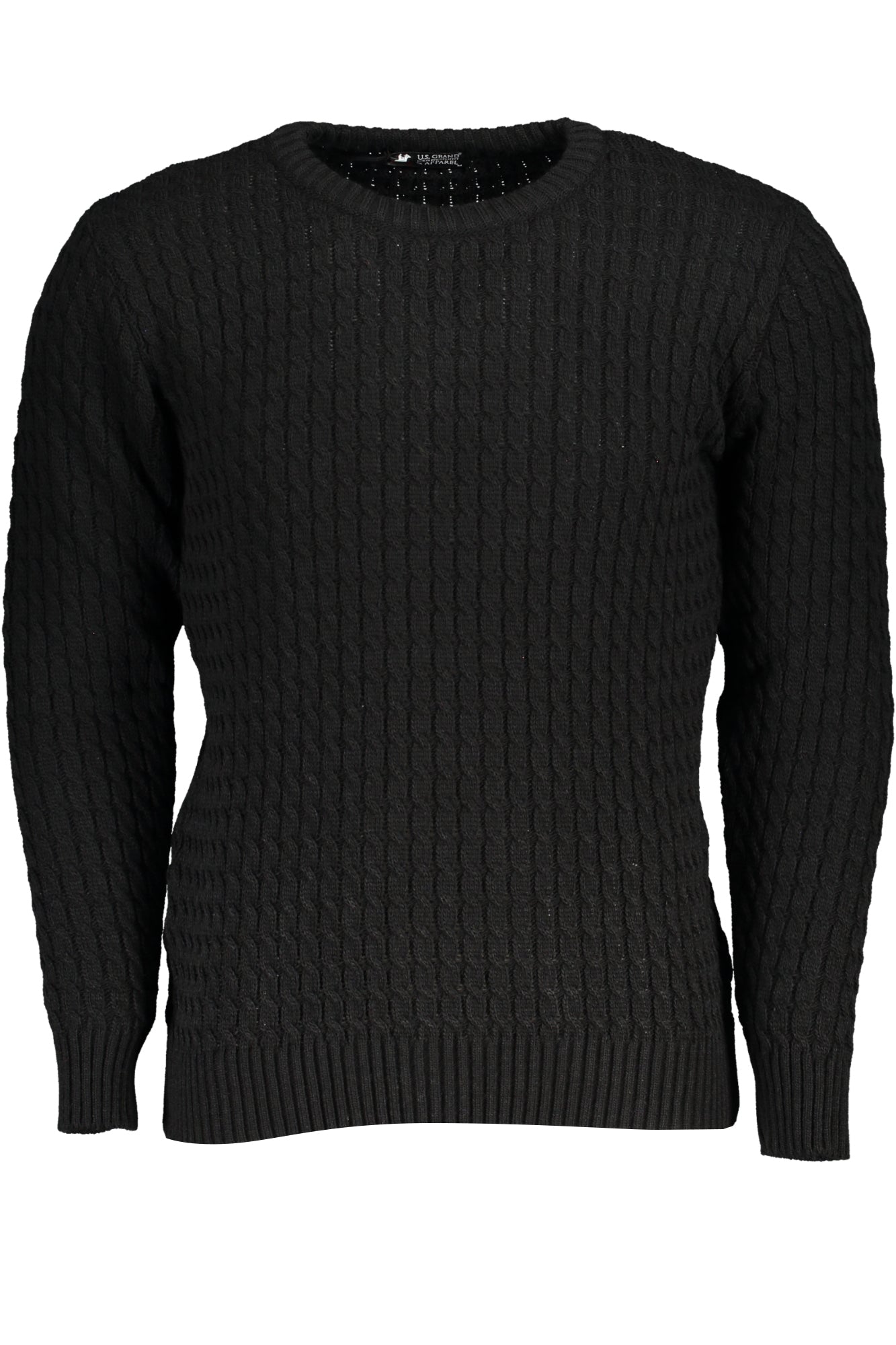 U.S. GRAND Sweaters Black - USTR955