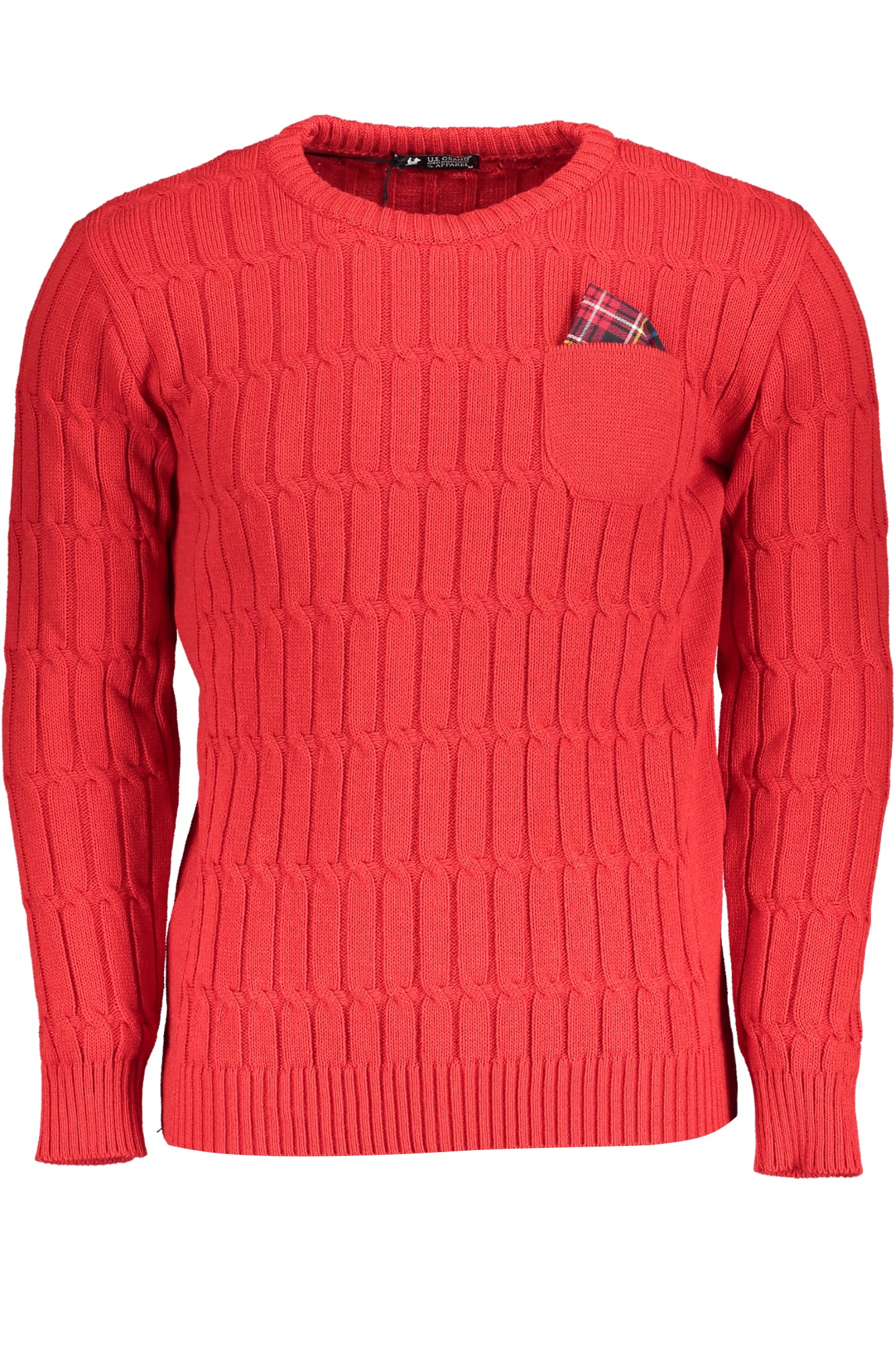 U.S. GRAND Sweaters Red - USTR954