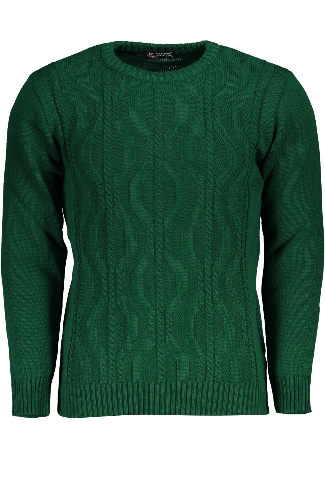 U.S. GRAND Sweaters Green - USTR957