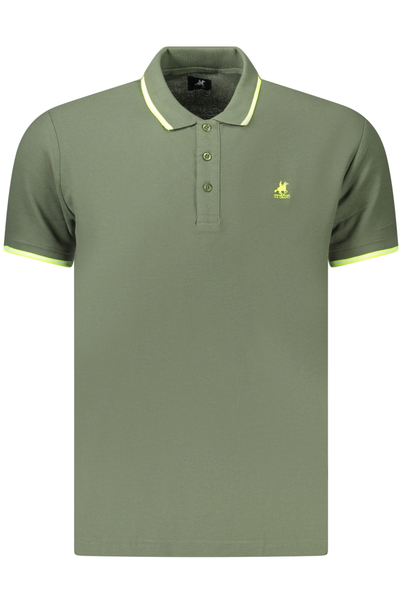 U.S. GRAND Polo Shirts Green - AU03199ALFREDO