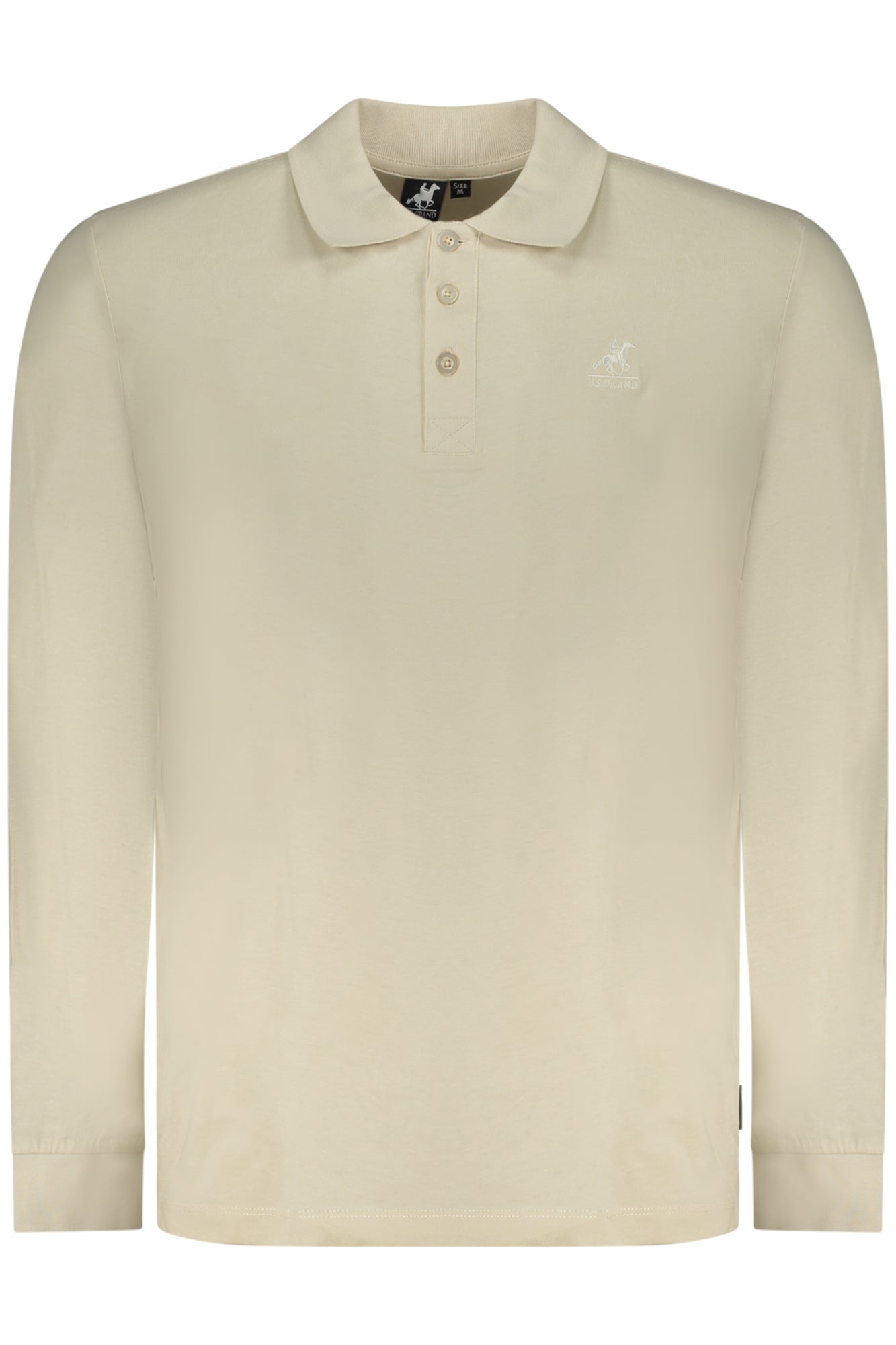 U.S. GRAND Polo Shirts Beige - AU02844ELENIO