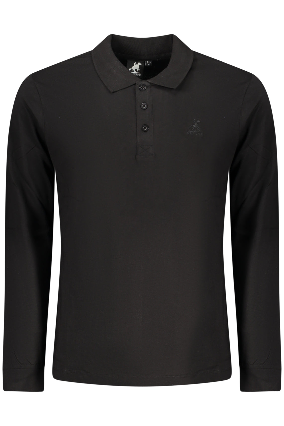 U.S. GRAND Polo Shirts Black - AU02844ELENIO