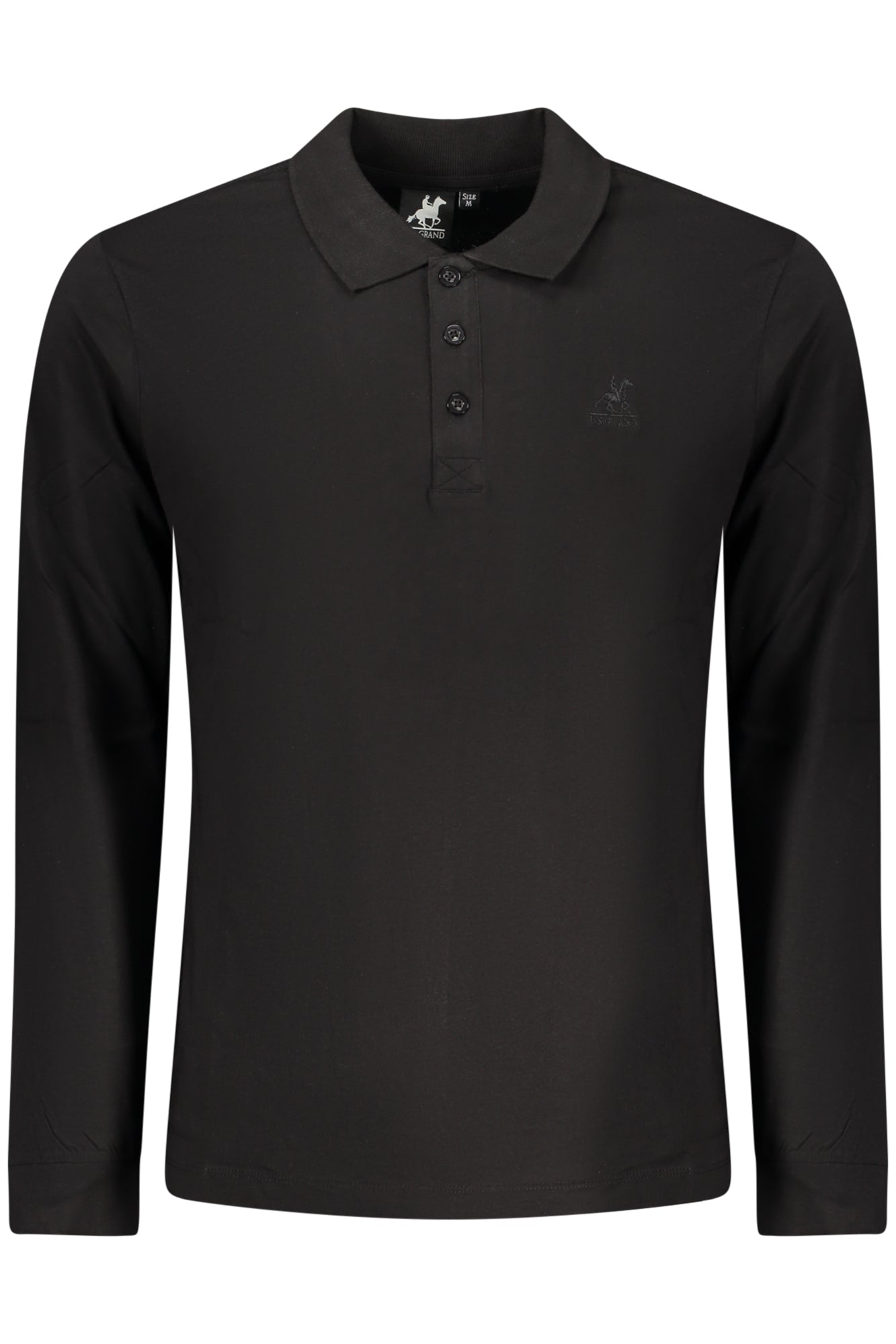 U.S. GRAND Polo Shirts Black - AU02844ELENIO