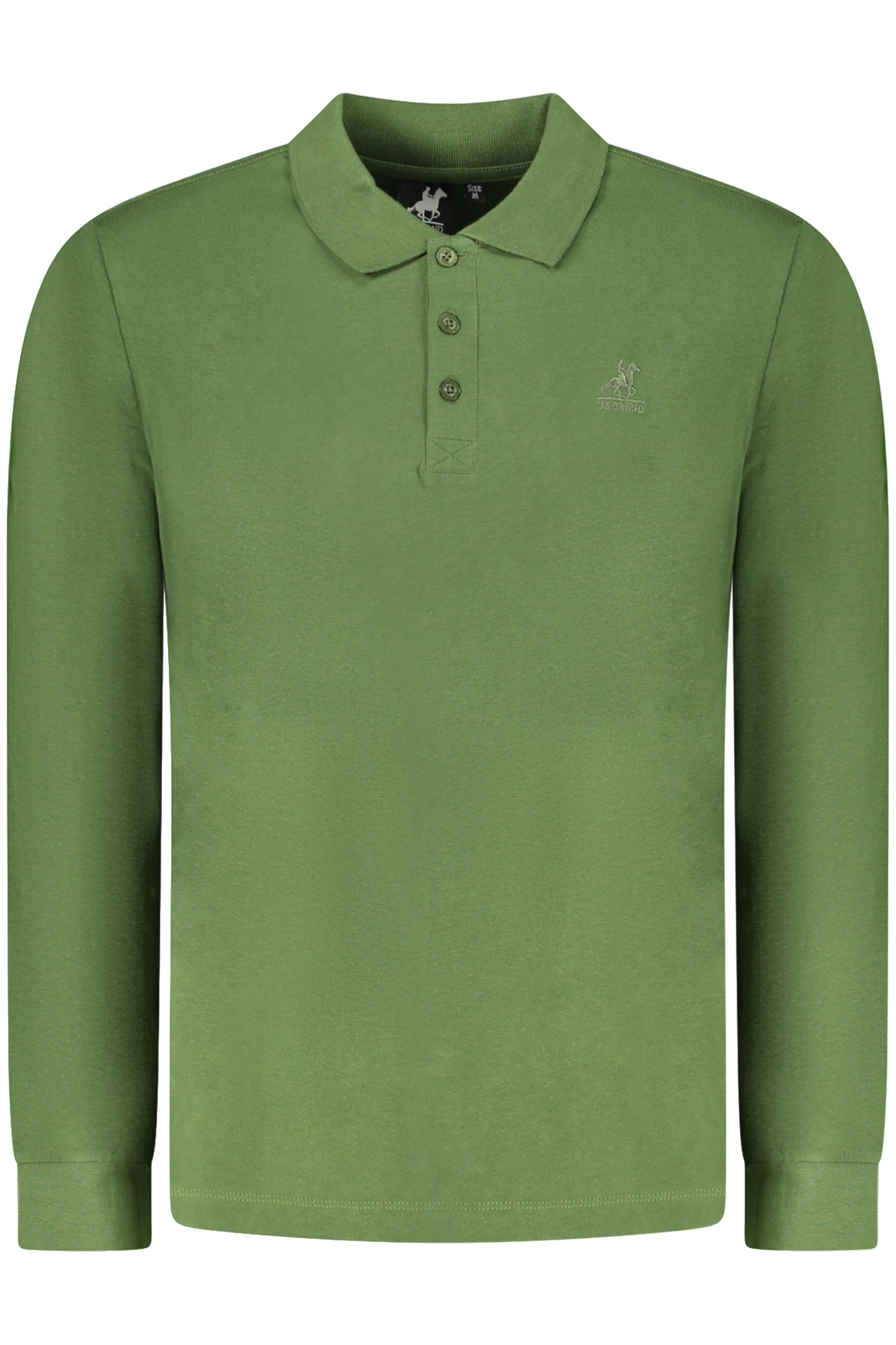 U.S. GRAND Polo Shirts Green - AU02844ELENIO