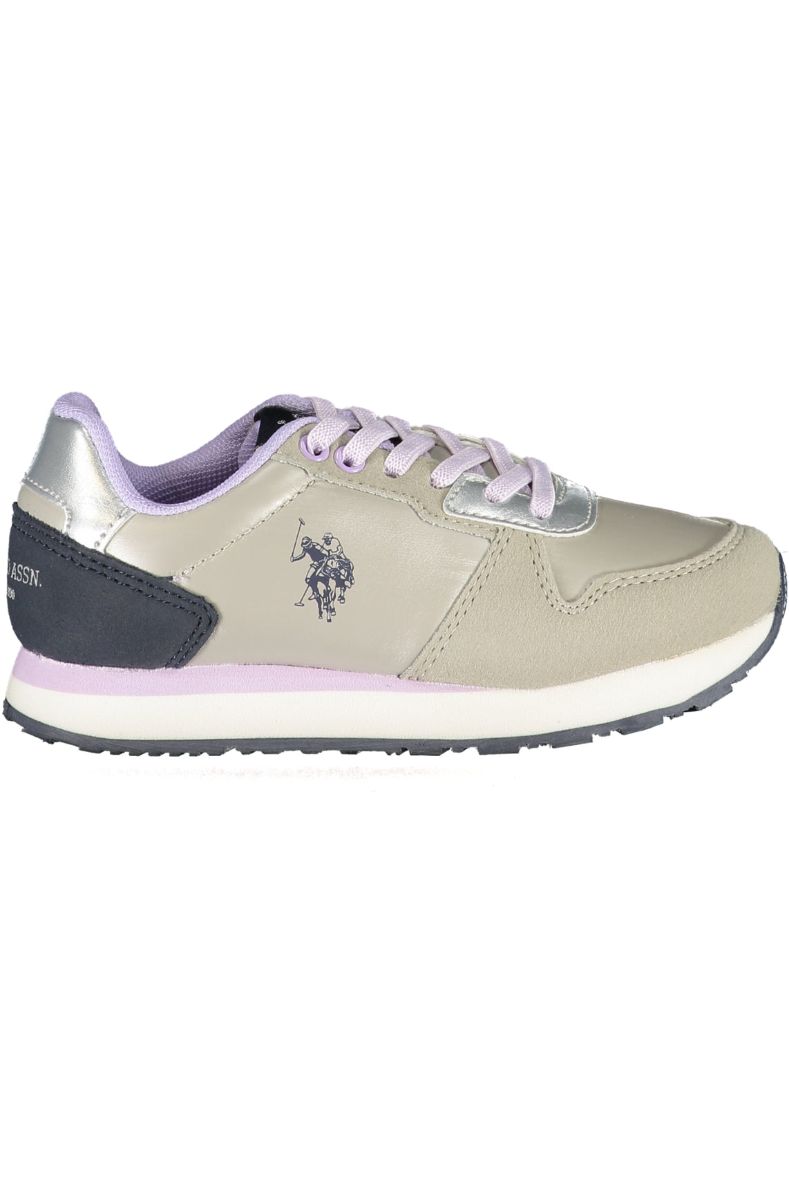 U.S. POLO ASSN. Sneakers Silver - NOBIK011KCNH2