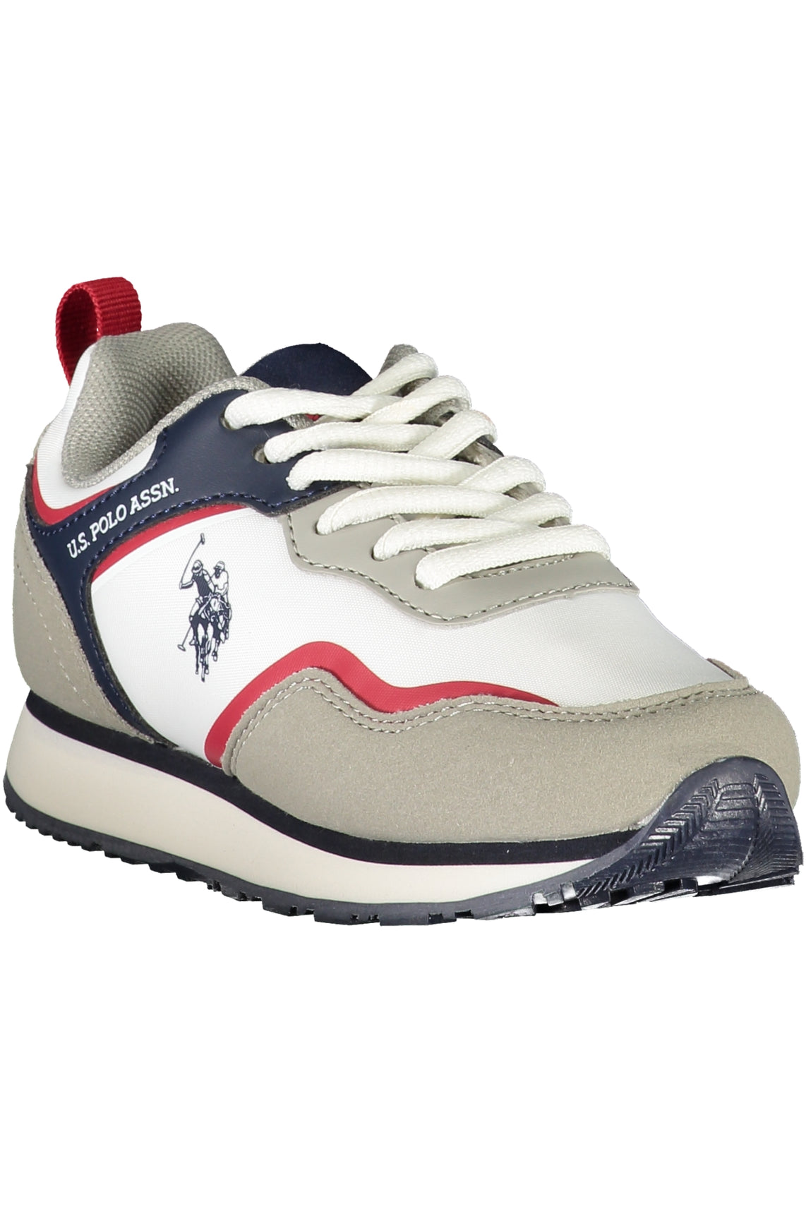 White children's sports shoes
