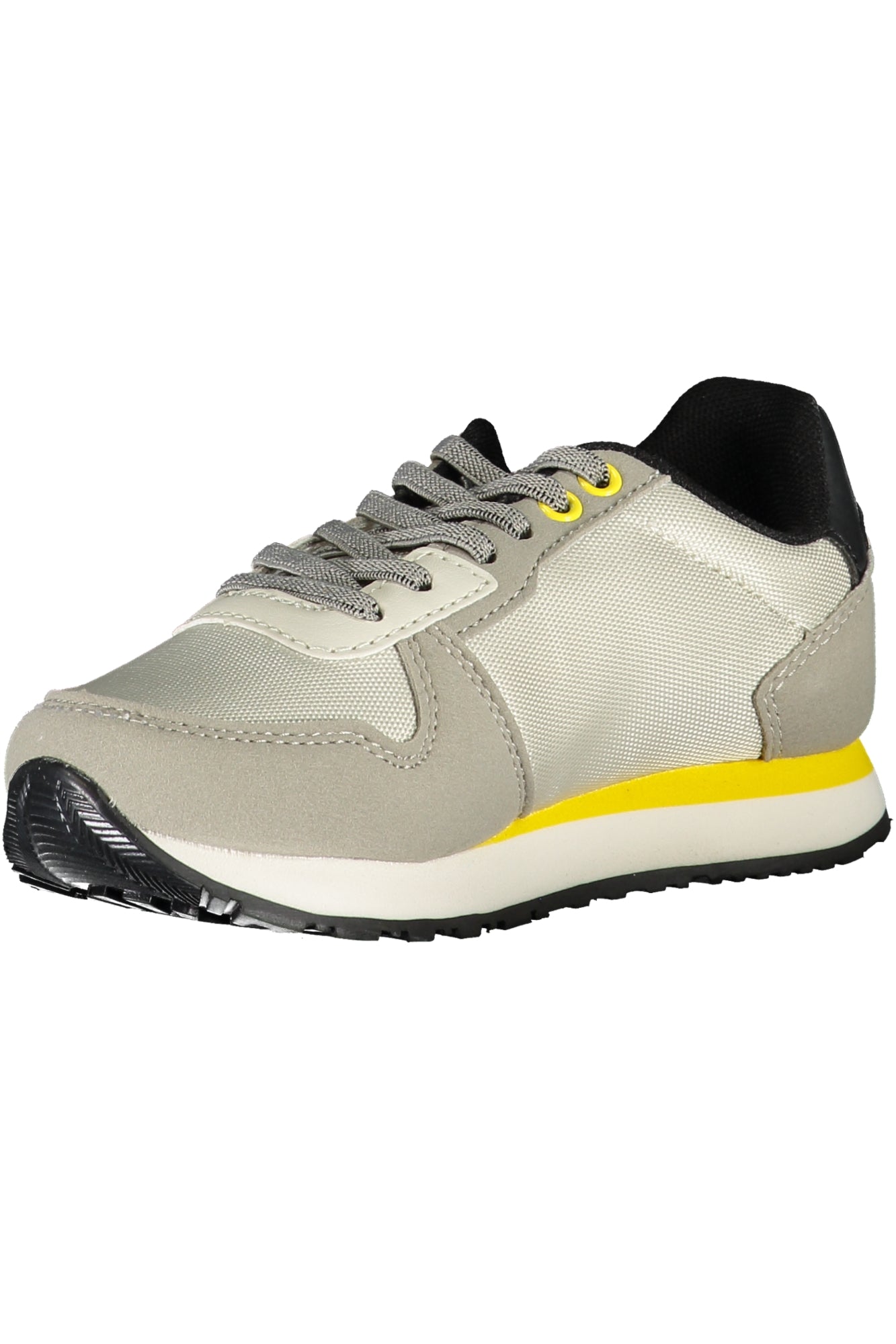 Gray children's sports shoes