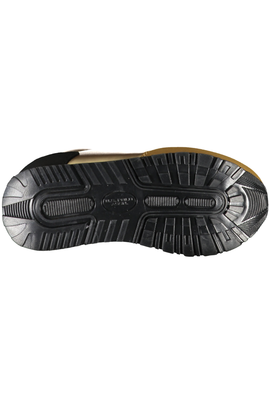 Gold children's sports shoes