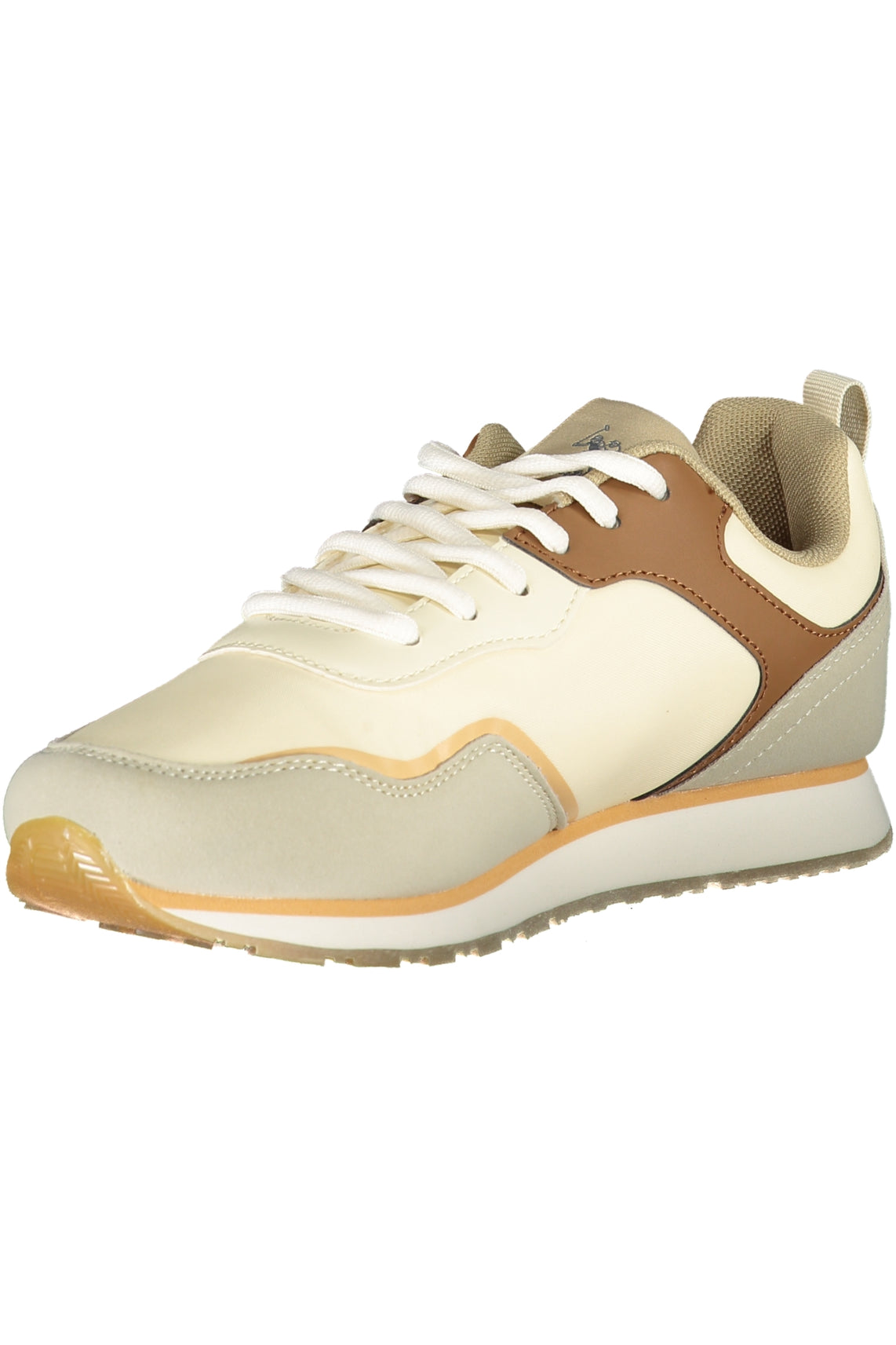 Beige women's sports footwear