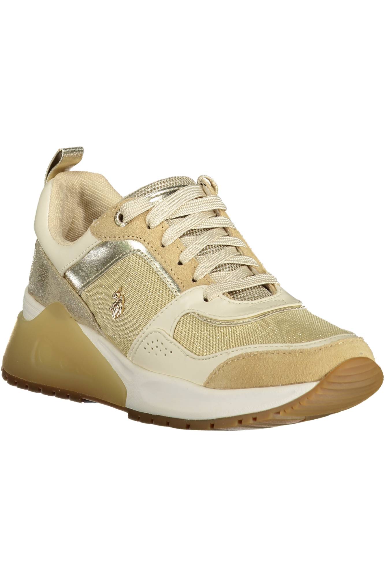 Sports shoes woman gold