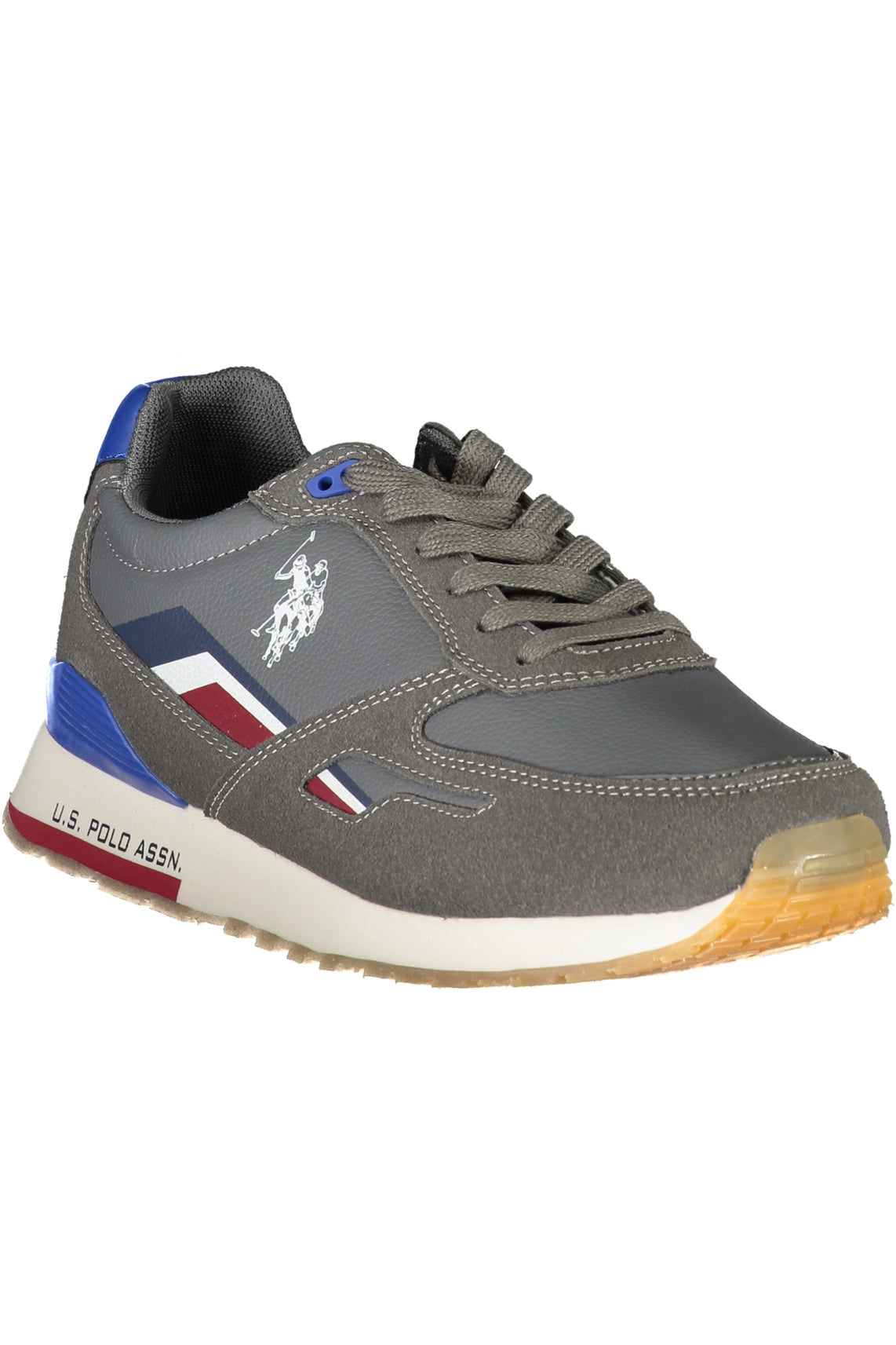 Gray men's sports footwear