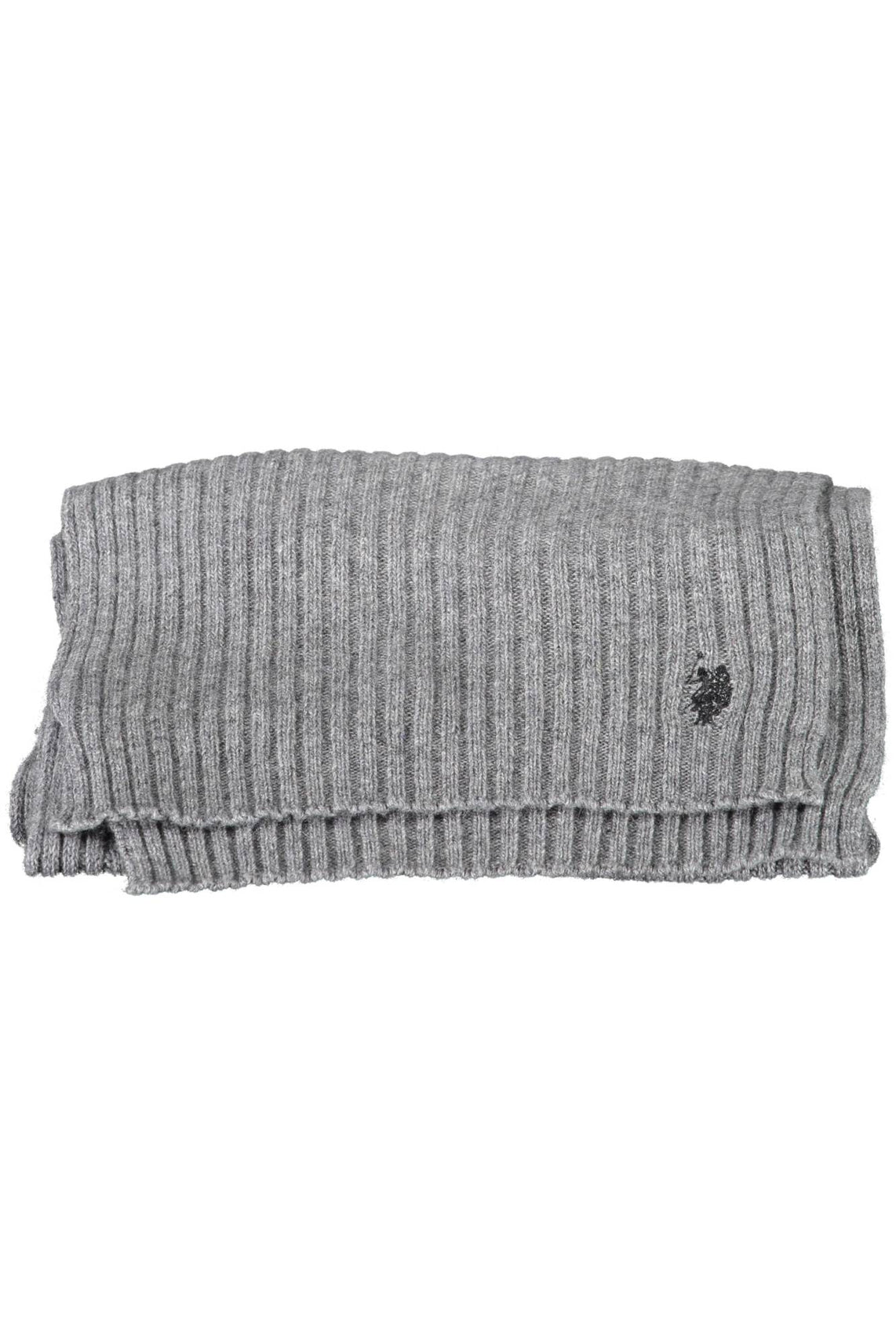 Gray men's scarf