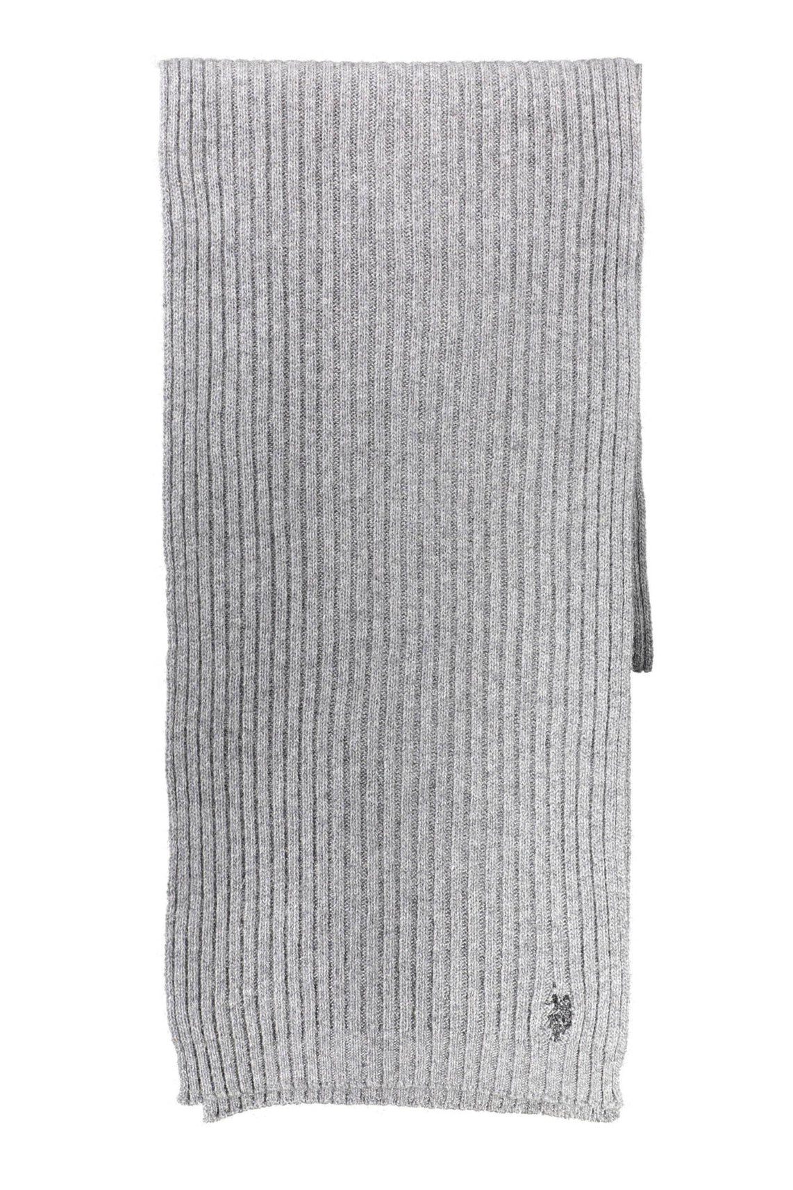 Gray men's scarf