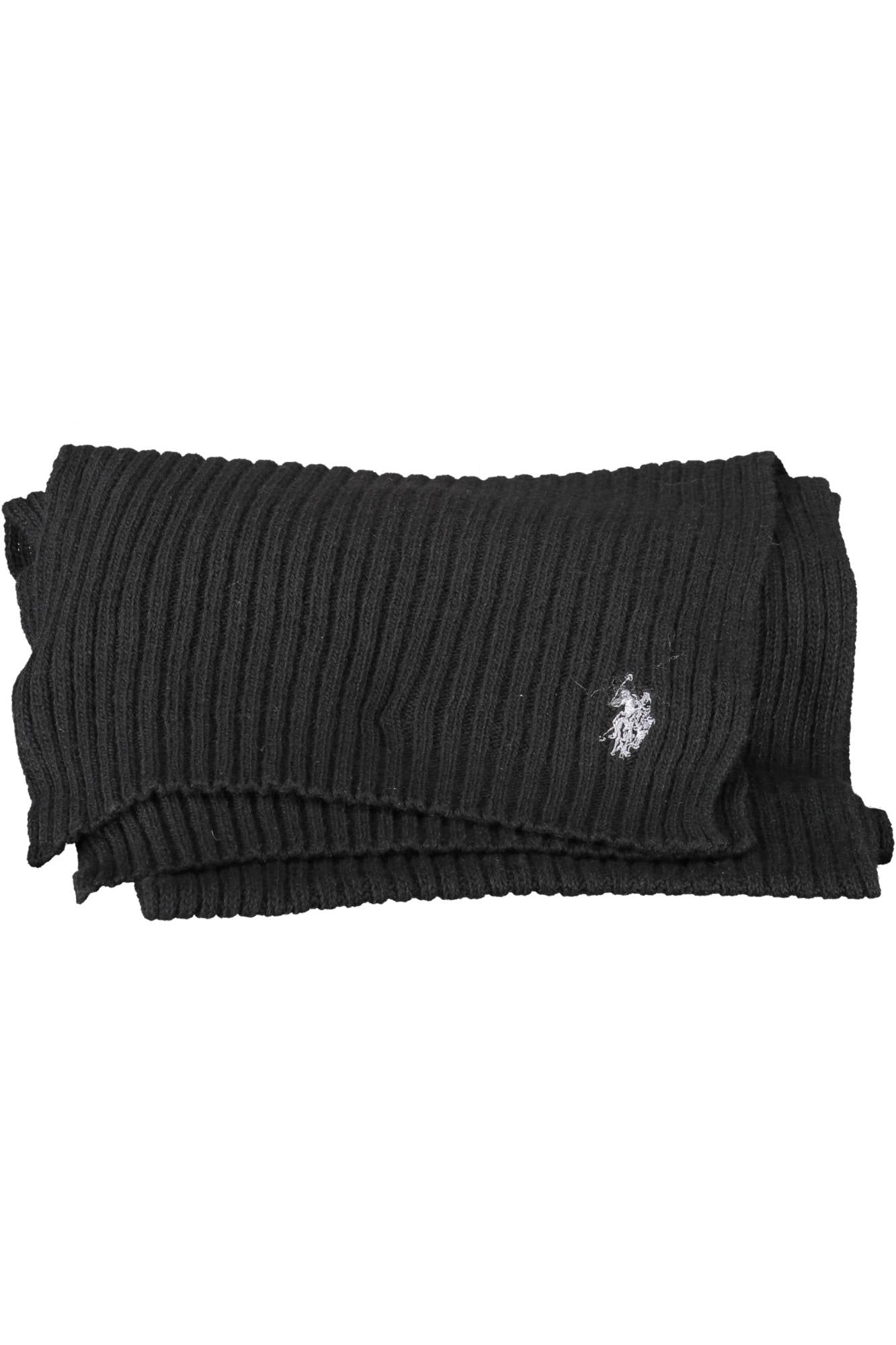 U.S. POLO US POLO ASSN. GRAY MEN'S SCARF - Black