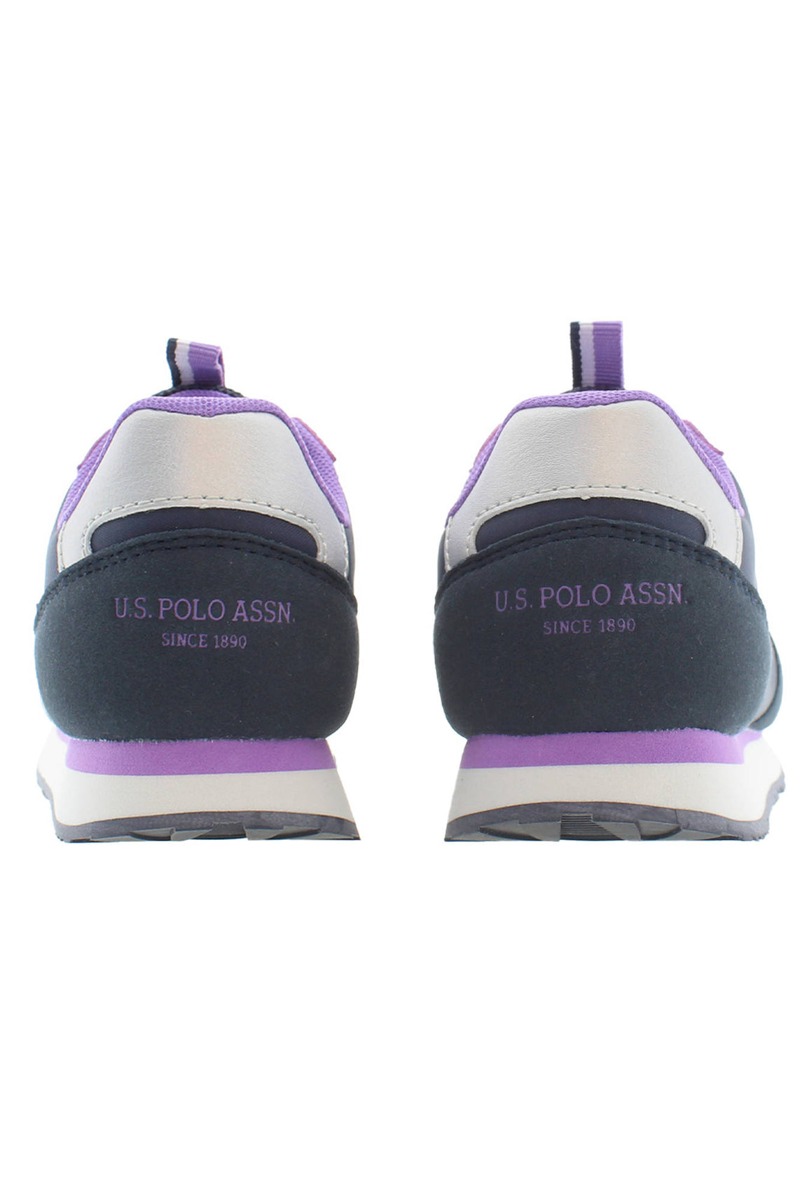 Girls purple sports shoes