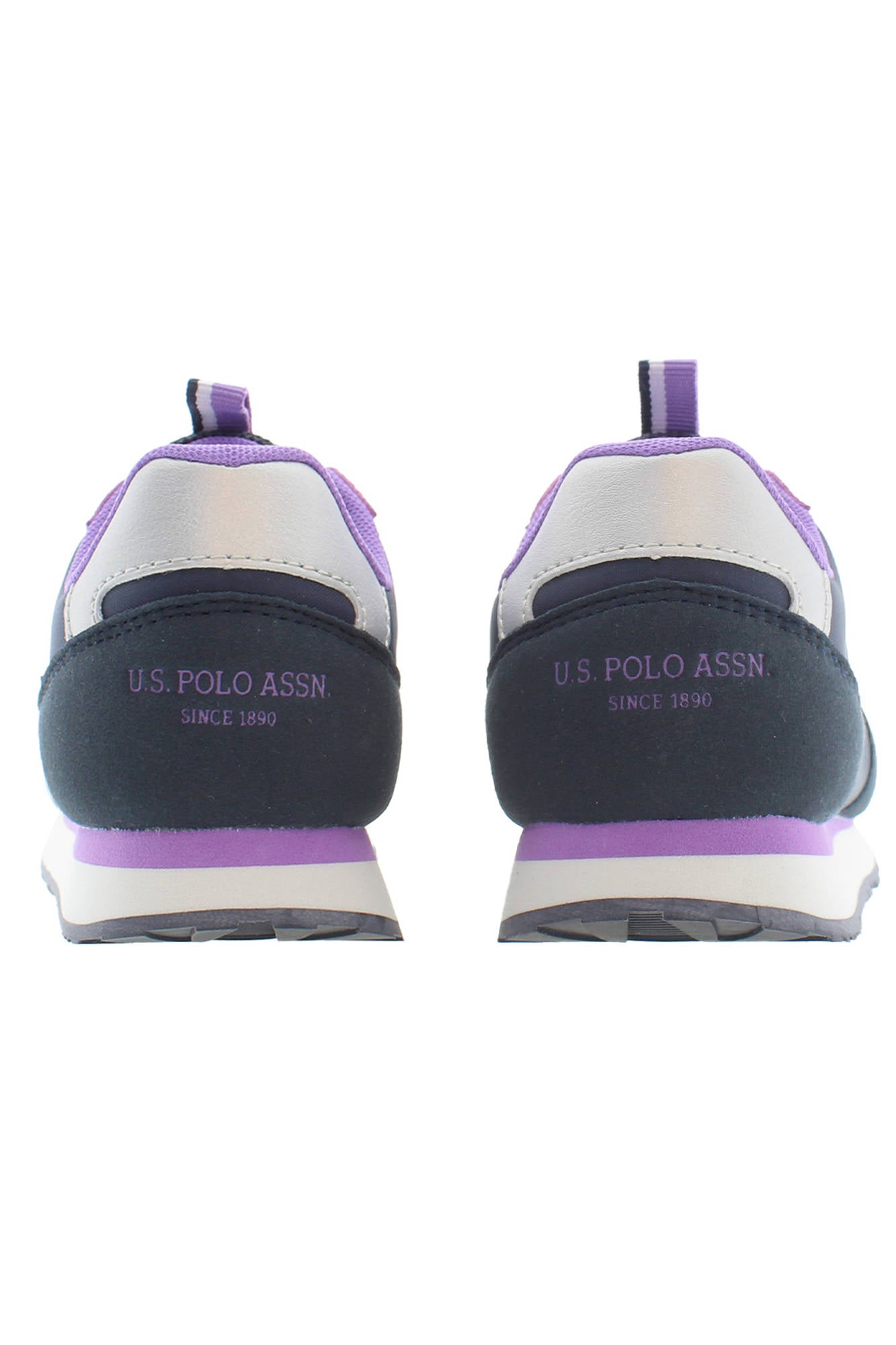 Girls purple sports shoes