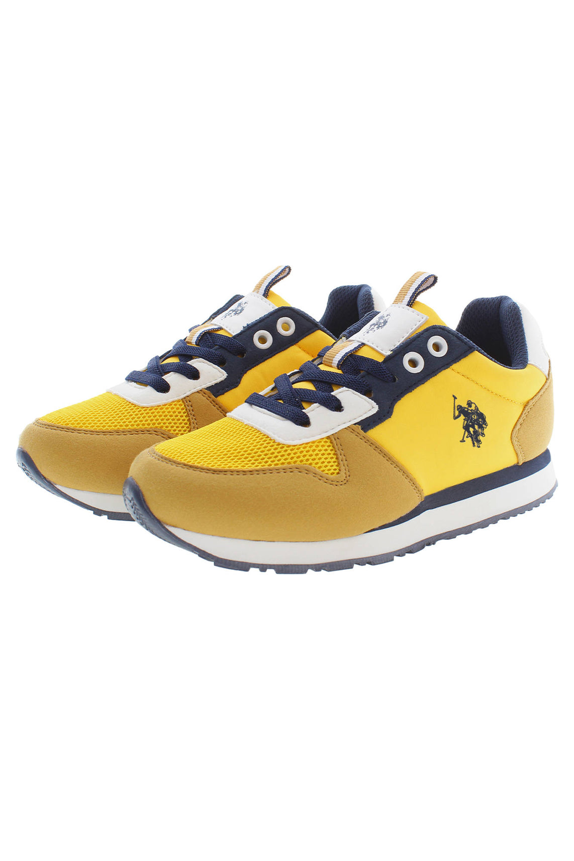 Yellow kids sport shoes