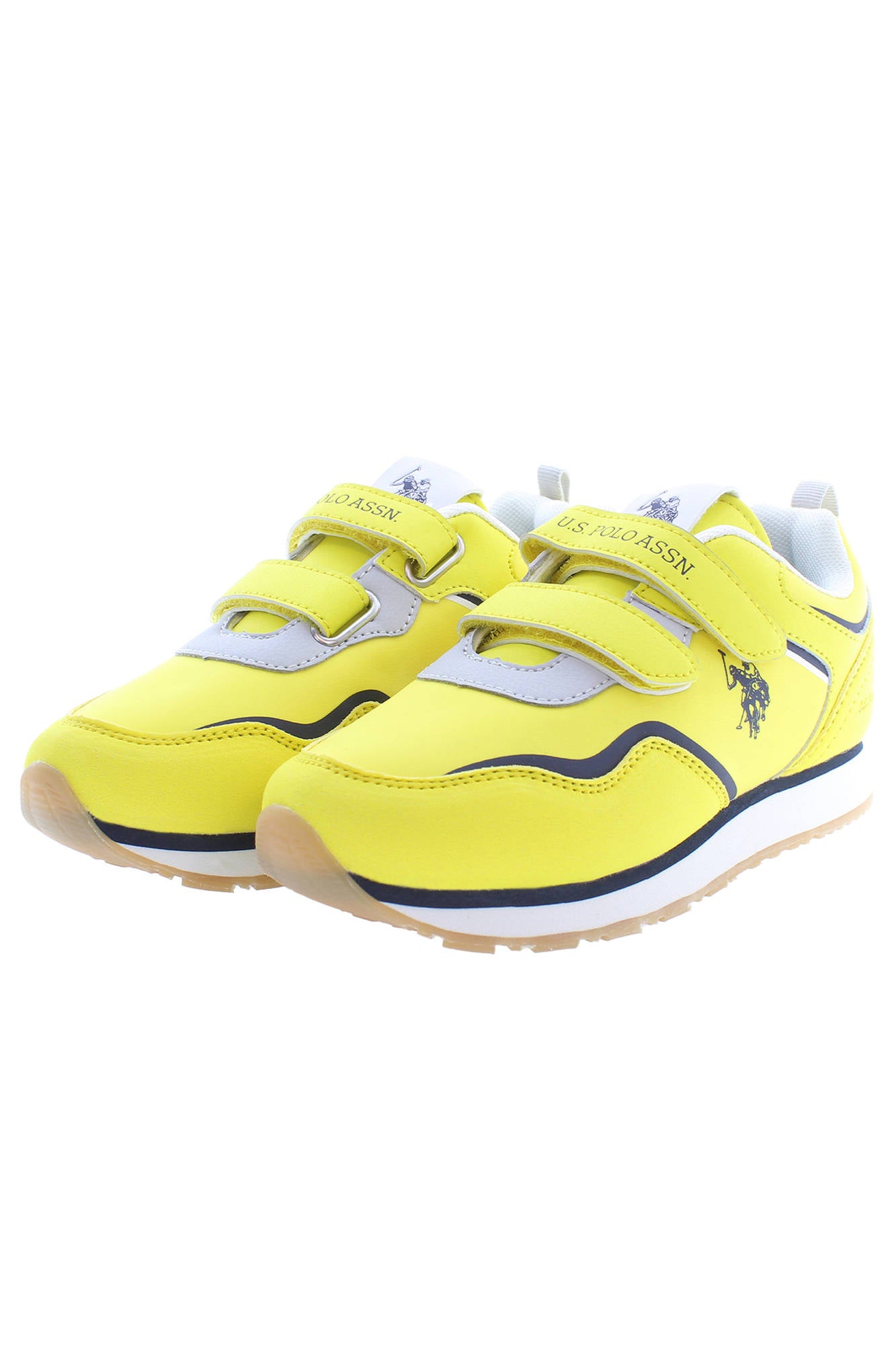 Yellow kids sport shoes