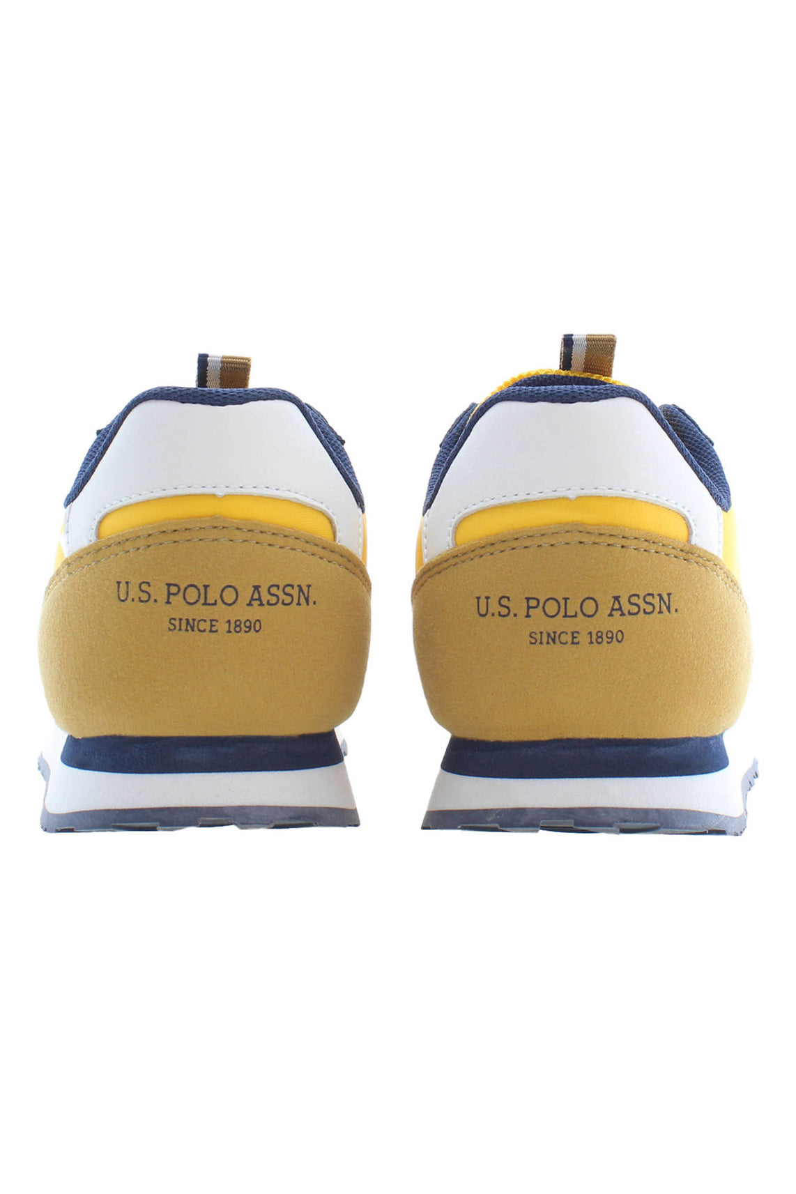 Yellow kids sport shoes