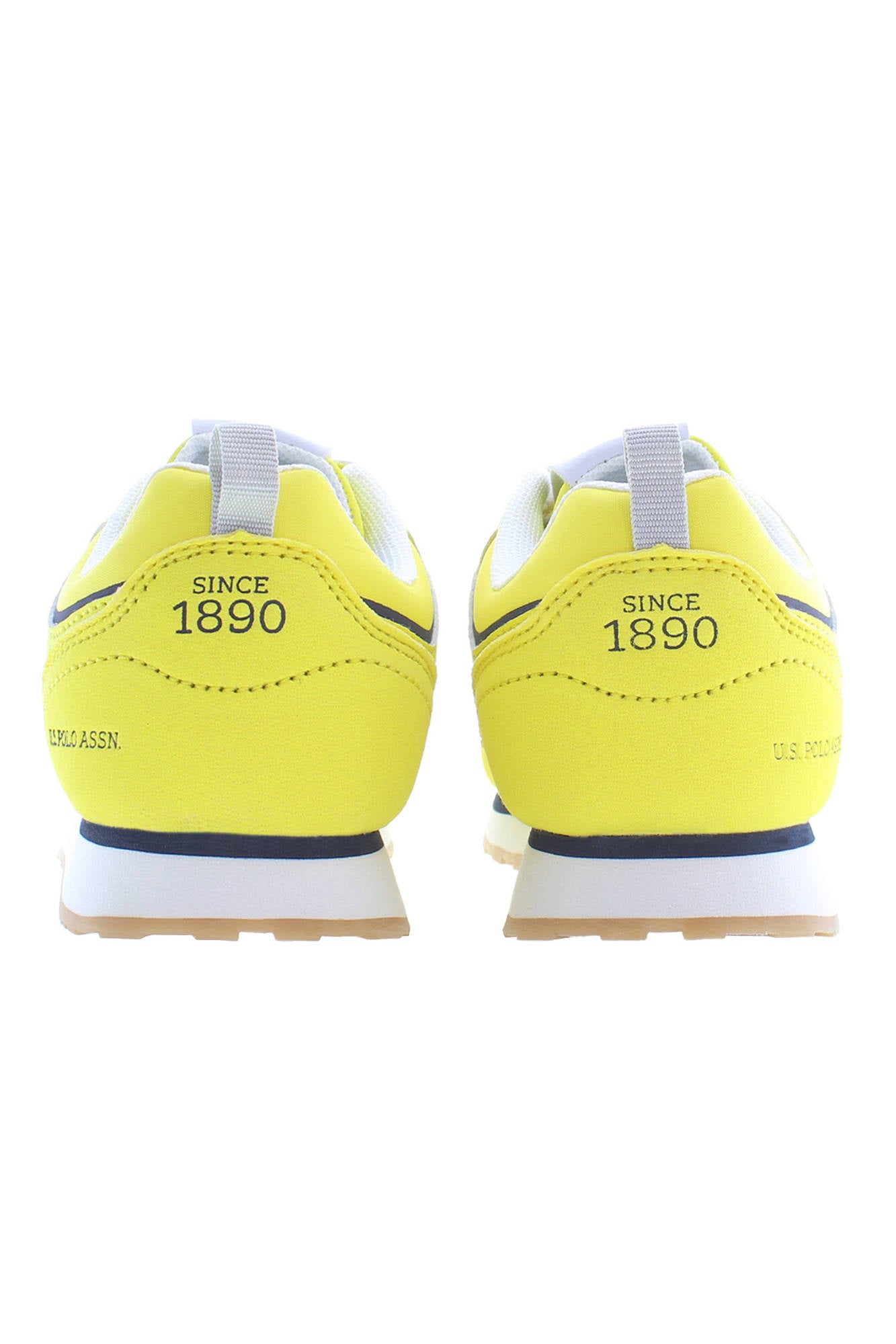 Yellow kids sport shoes