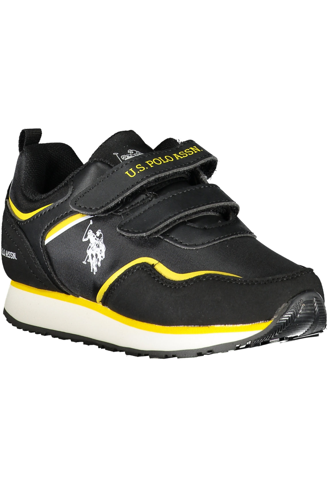 Black children's sports shoes