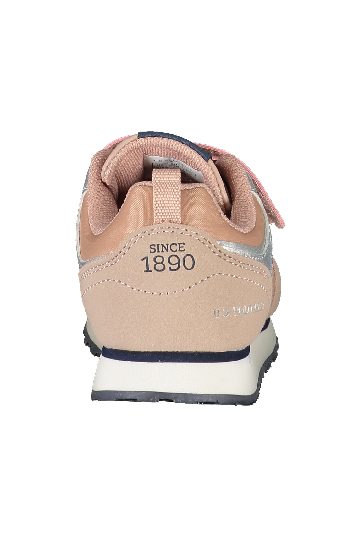 Pink children's sports shoes