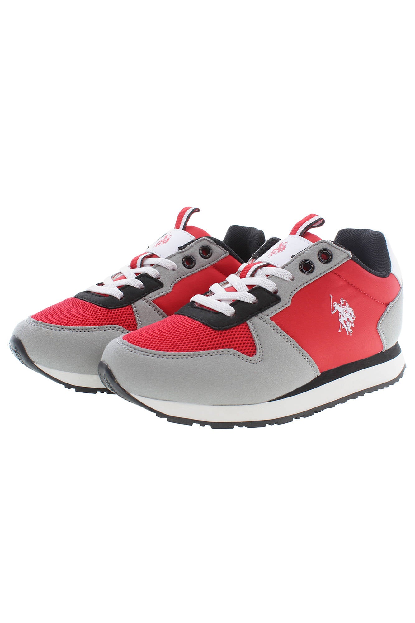 Red sports shoes for kids