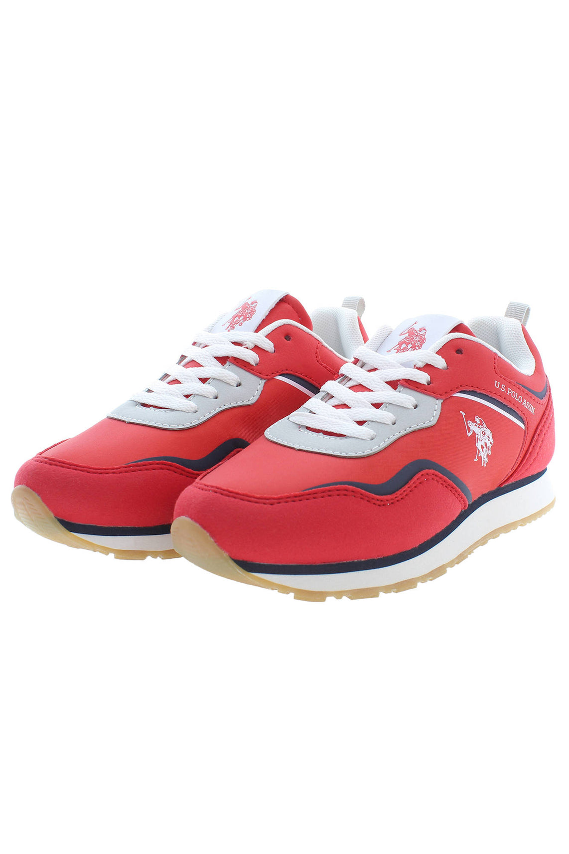 Red sports shoes for kids
