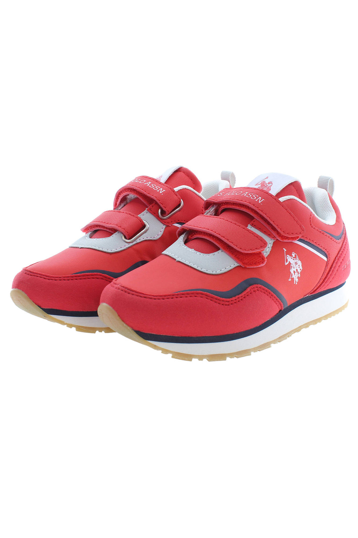 Red sports shoes for kids