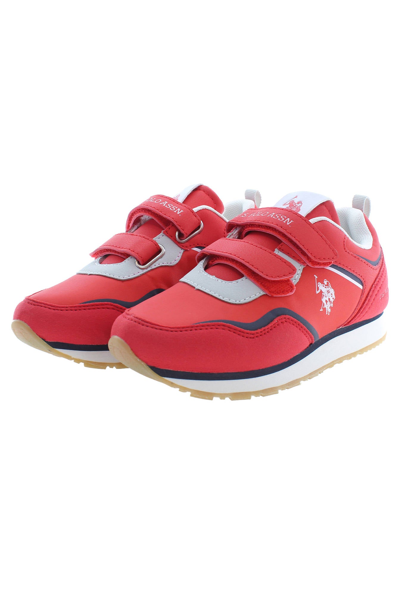 Red sports shoes for kids