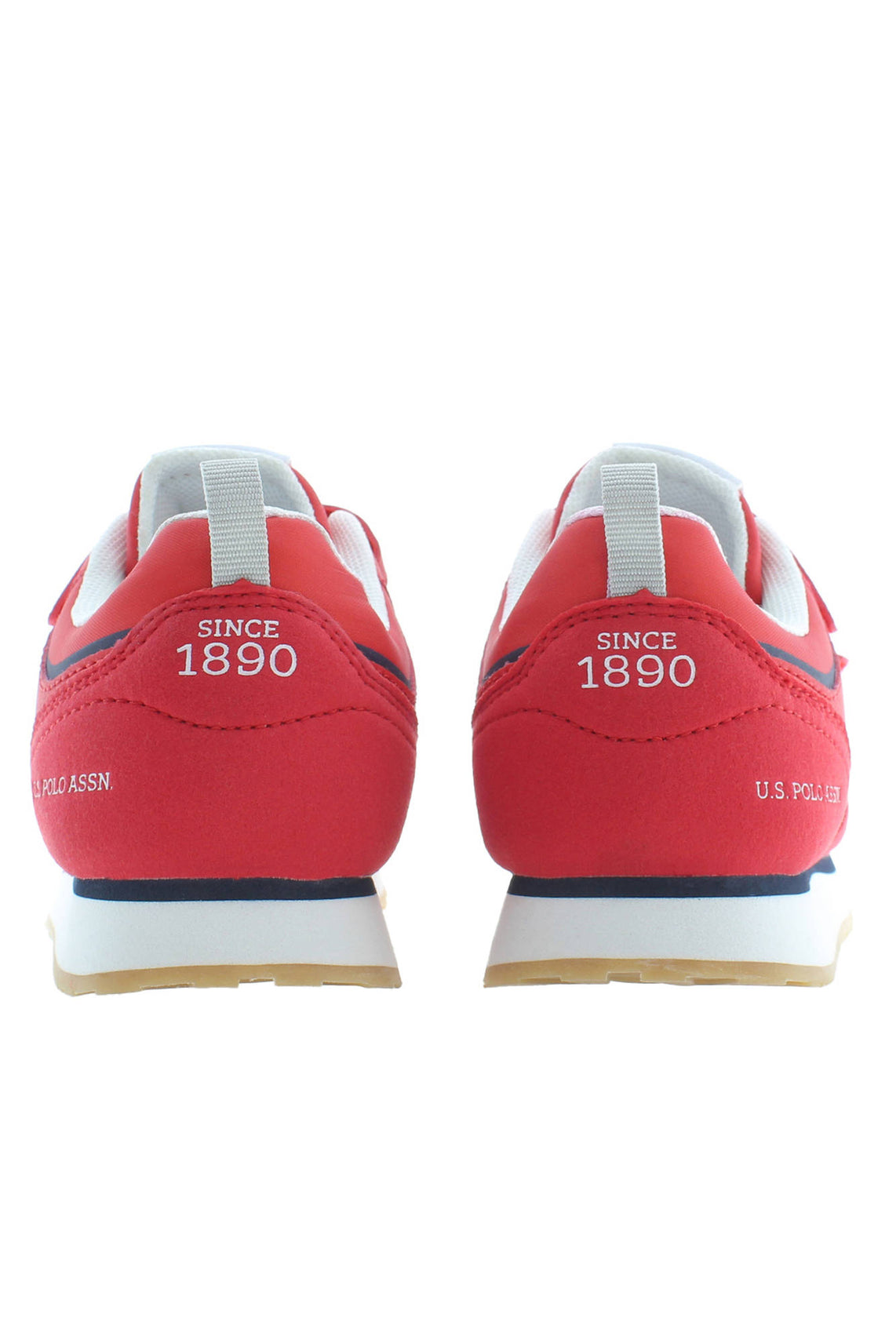 Red sports shoes for kids