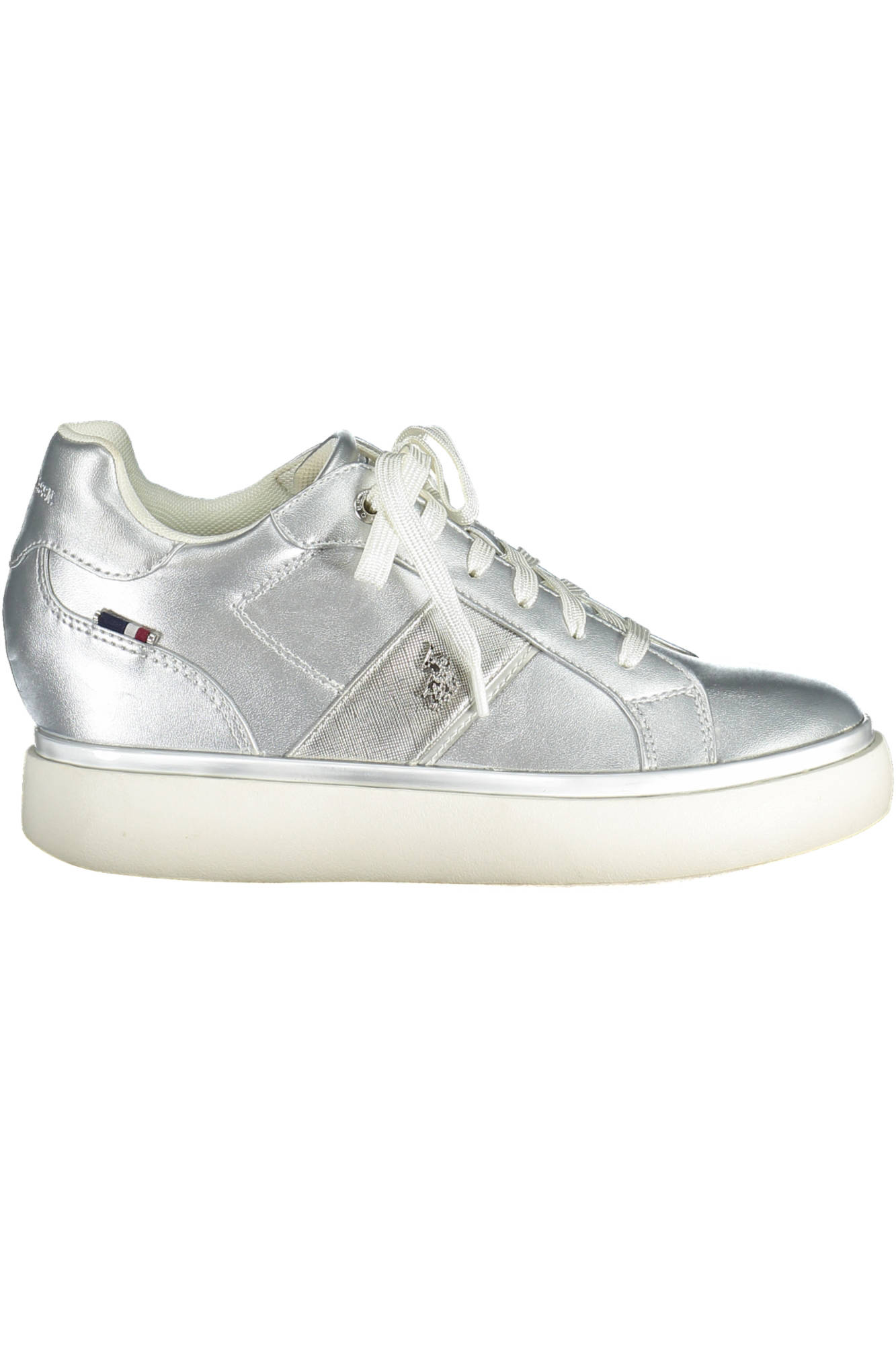 U.S. POLO BEST PRICE Sneakers Argento - ANGIE001WAY2