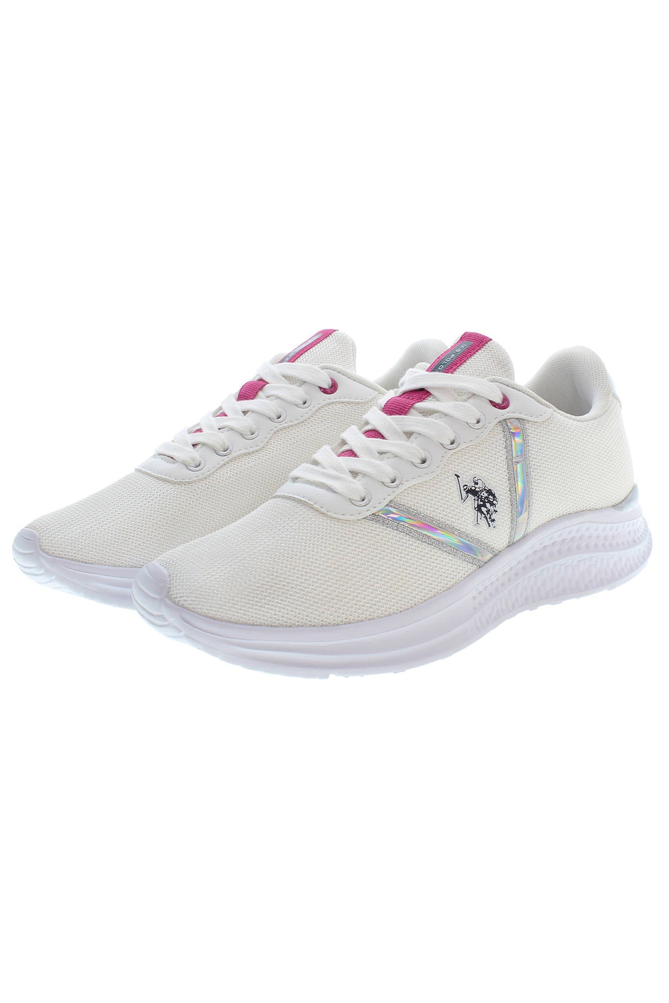 White women's sport shoes