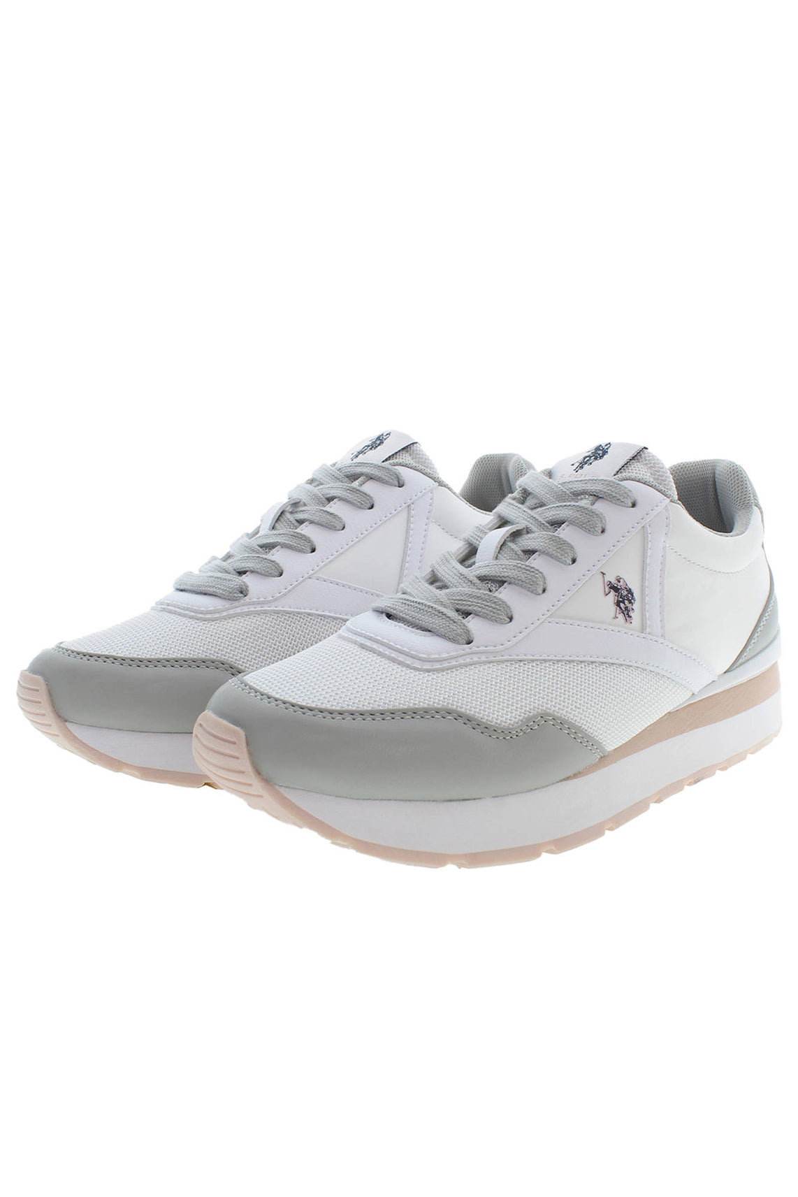 White women's sport shoes