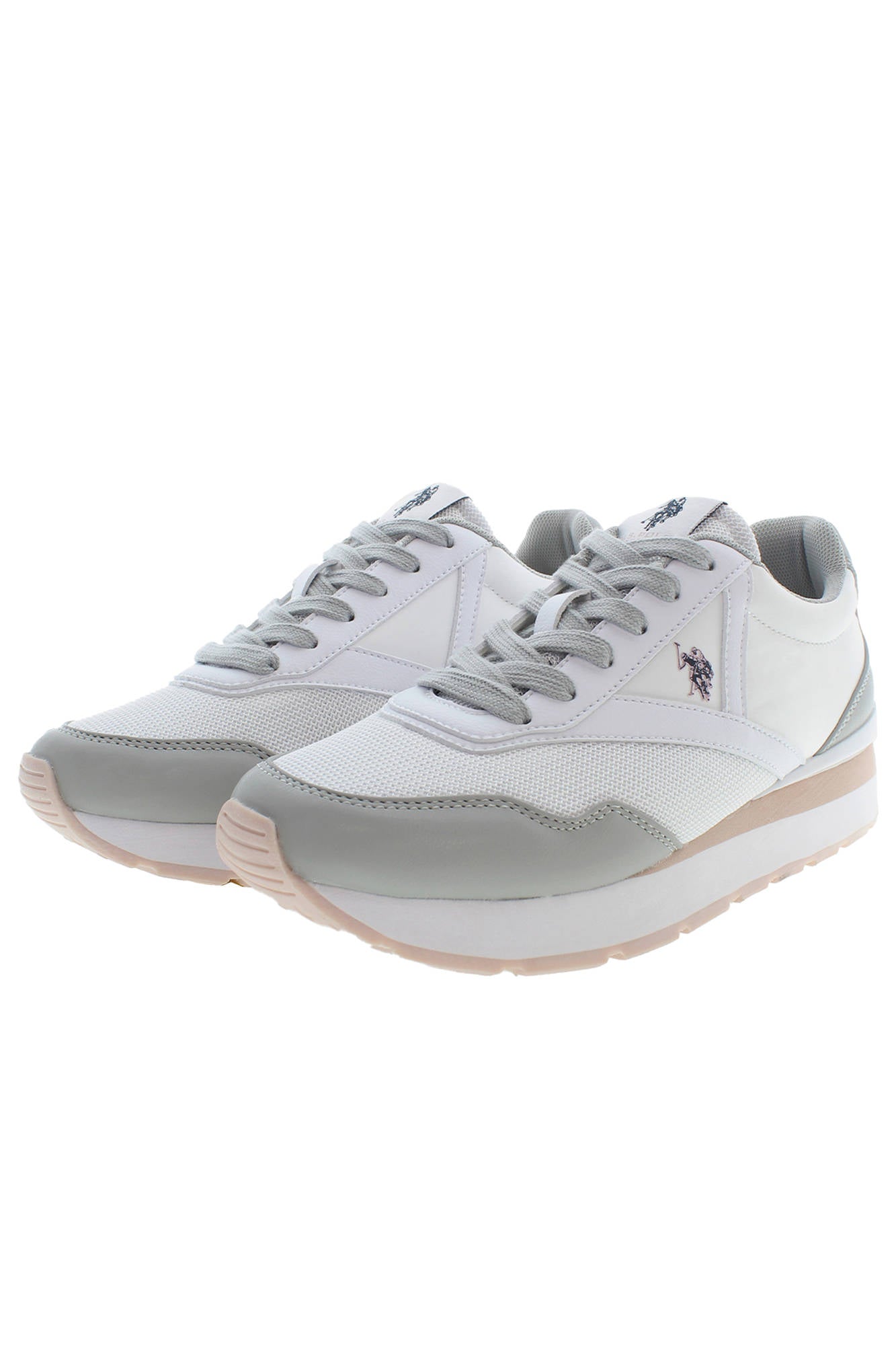 White women's sport shoes