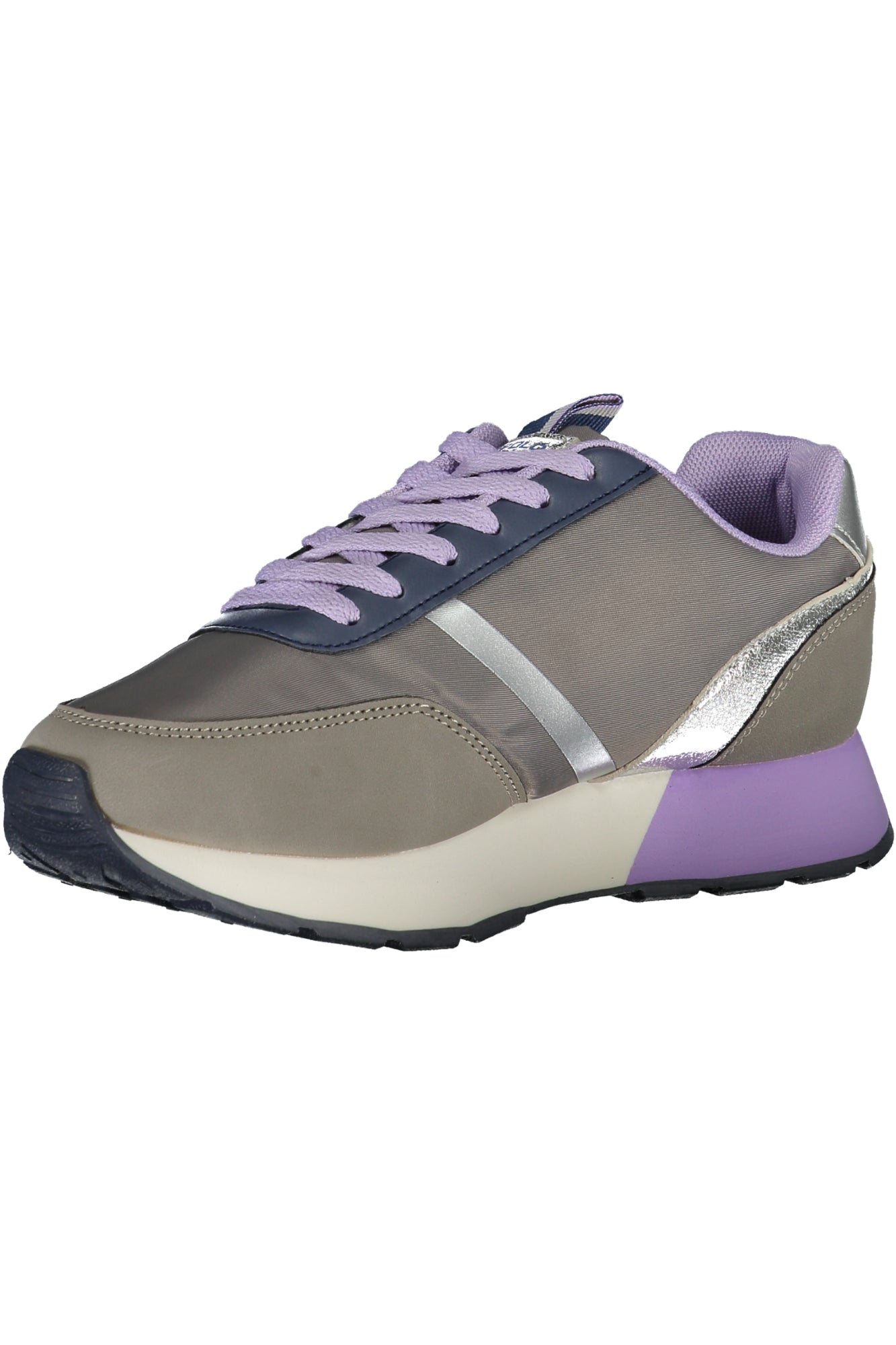 Gray women's sports shoes