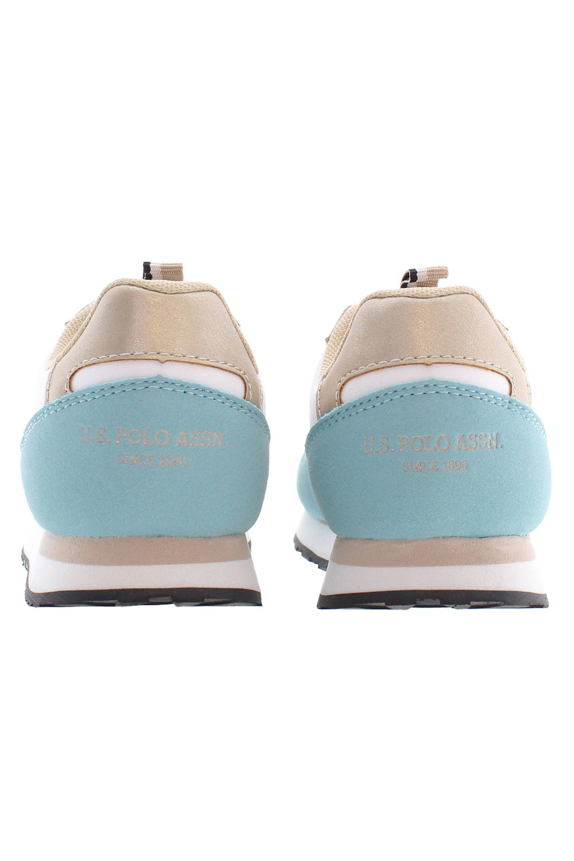 Light blue unisex sports shoe