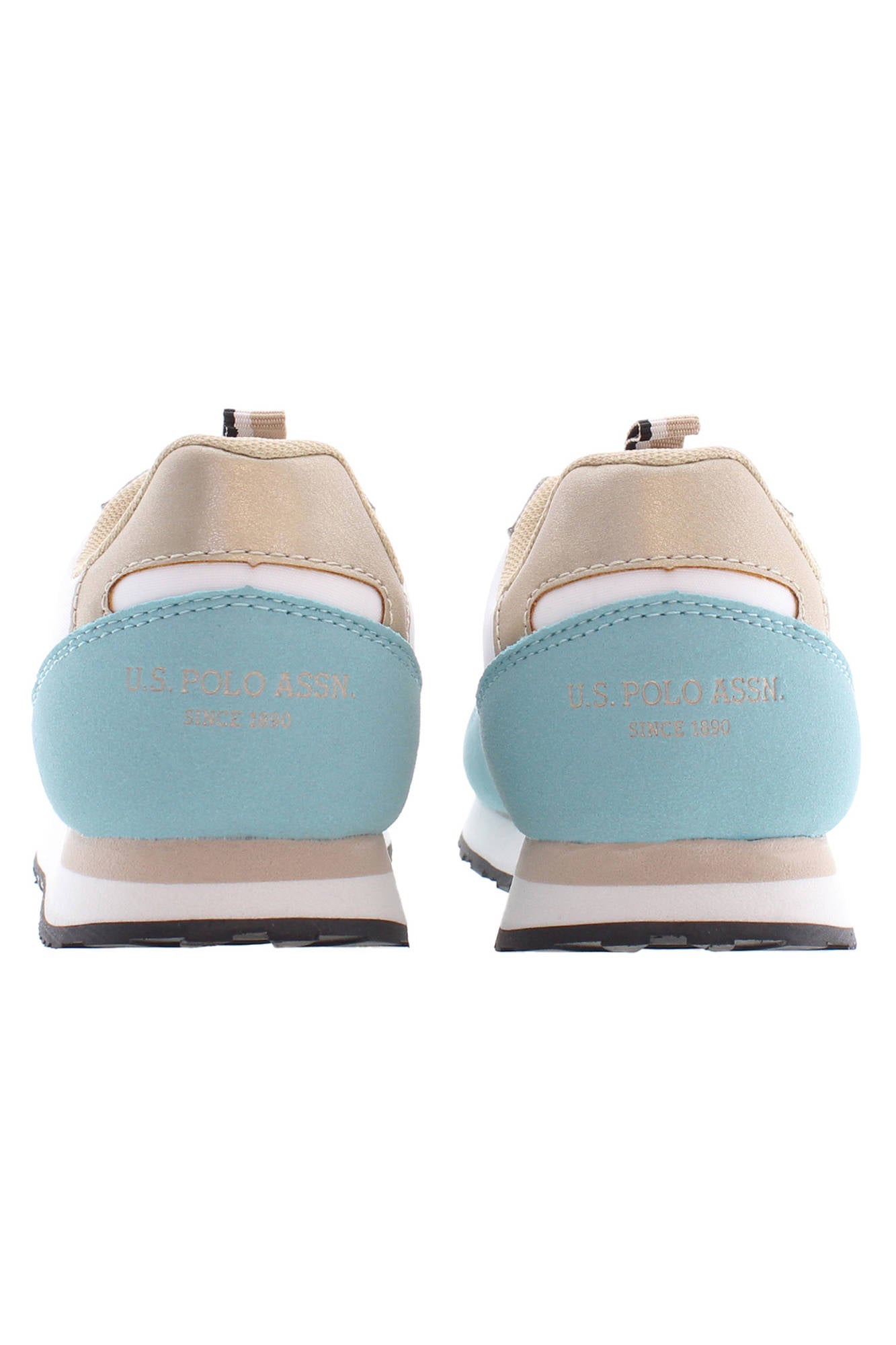 Light blue unisex sports shoe