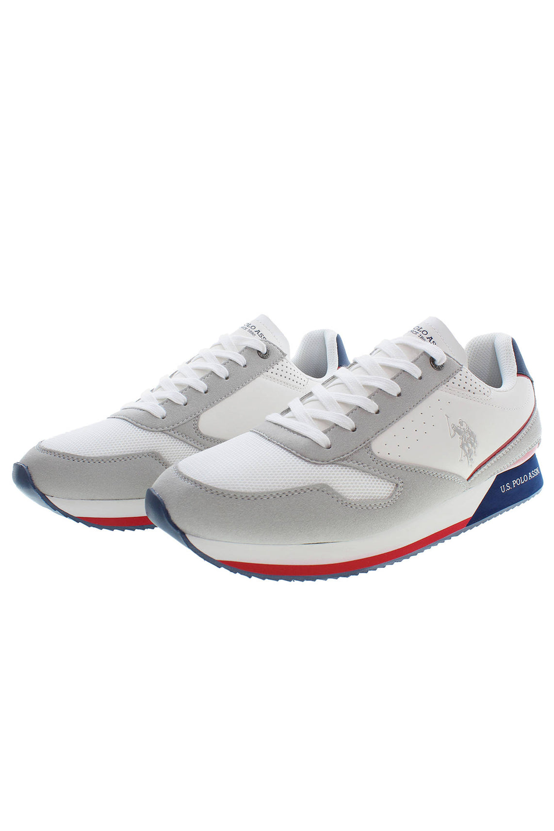 White men's sport shoes