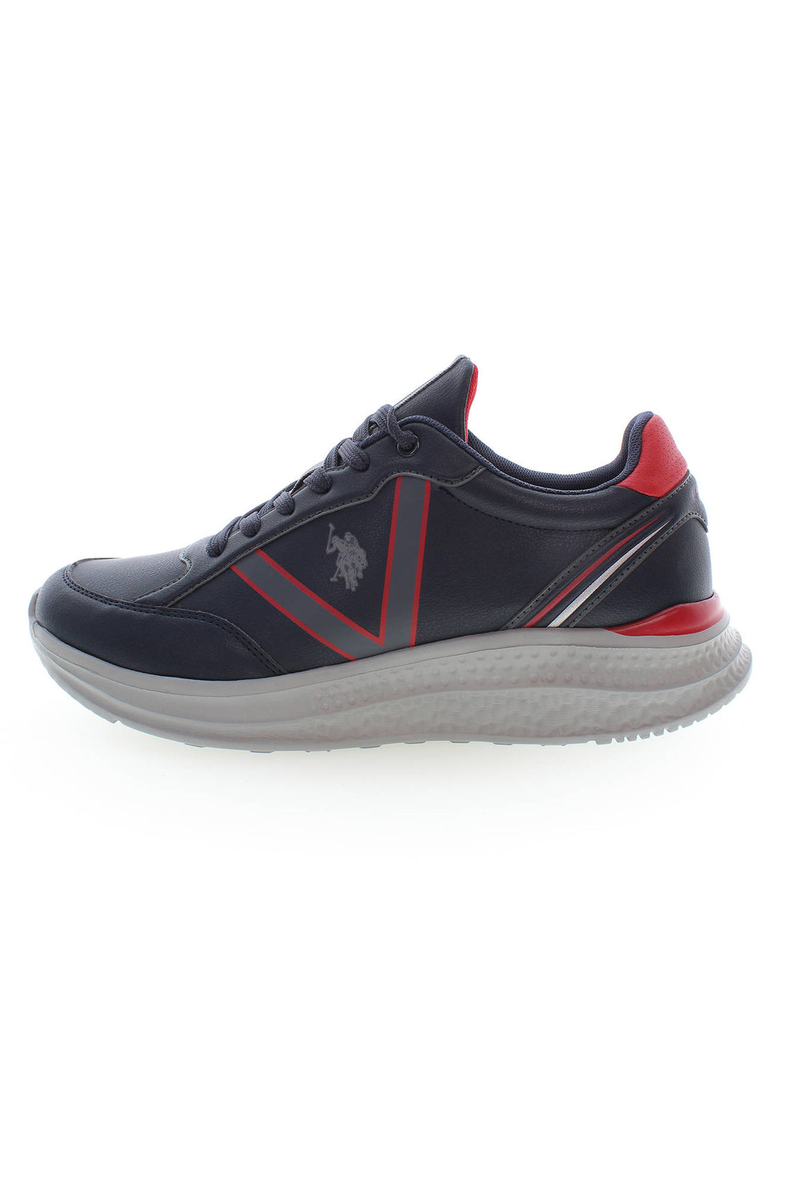 Blue men's sports shoes